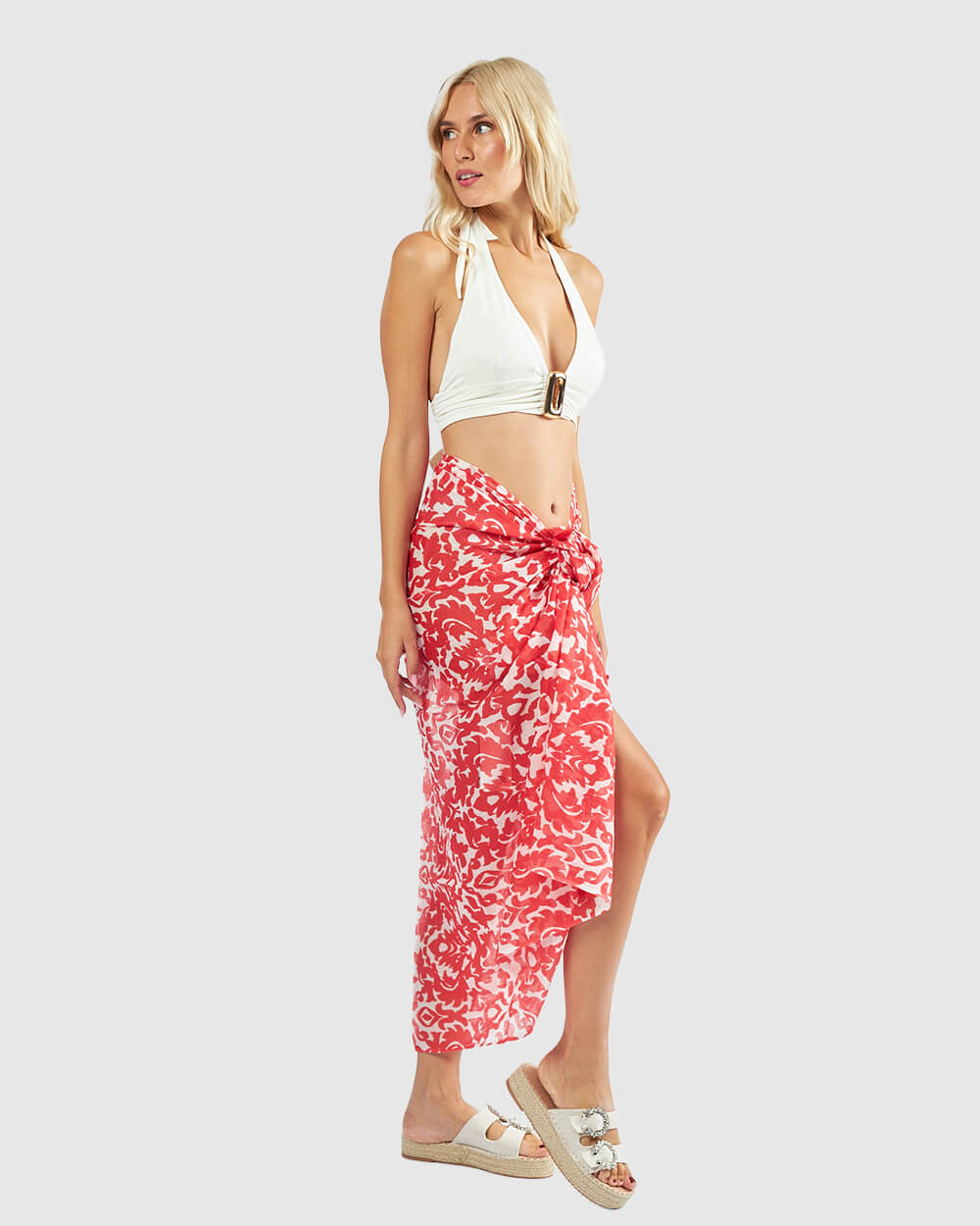 VERDE ΓΥΝΑΙΚΕΙΟ ΠΑΡΕΟ 08-0156 ΒΑΜΒΑΚΕΡΟ ΙΝΔΙΑΣ ΚΟΚΚΙΝΟ