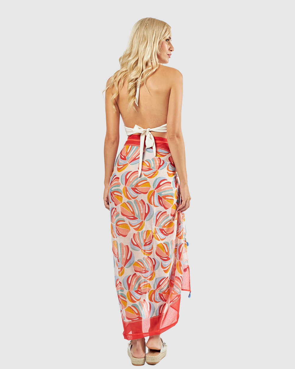 VERDE ΓΥΝΑΙΚΕΙΟ ΠΑΡΕΟ 08-0163 ΒΑΜΒΑΚΕΡΟ ΙΝΔΙΑΣ ΠΟΛΥΧΡΩΜΟ