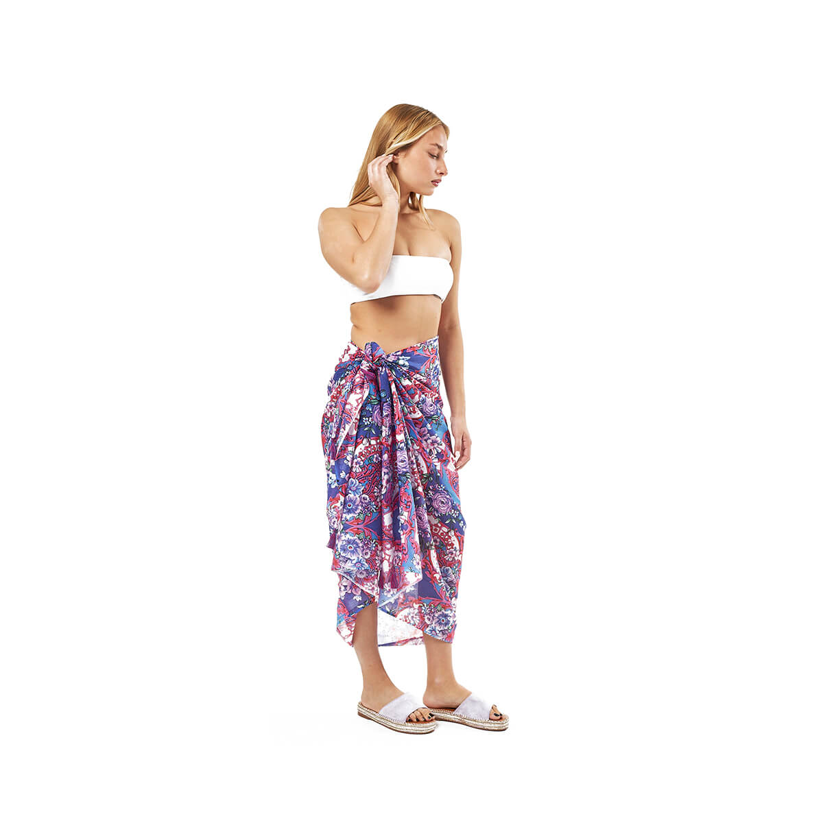 Verde Γυναικείο Παρεο 08-0120 Βαμβακερό Κόκκινο Verde Γυναικείο Παρεο 08-0120 Βαμβακερό Κόκκινο