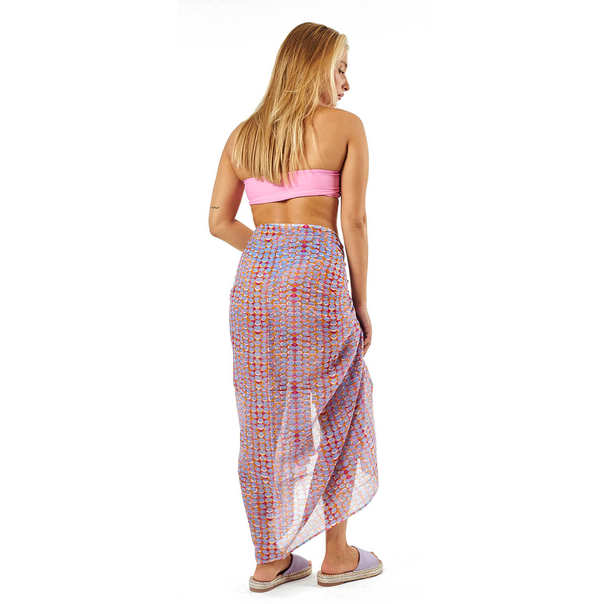 Verde Γυναικείο Παρεο 08-0090 Βαμβακερό Πολύχρωμο Verde Γυναικείο Παρεο 08-0090 Βαμβακερό Πολύχρωμο