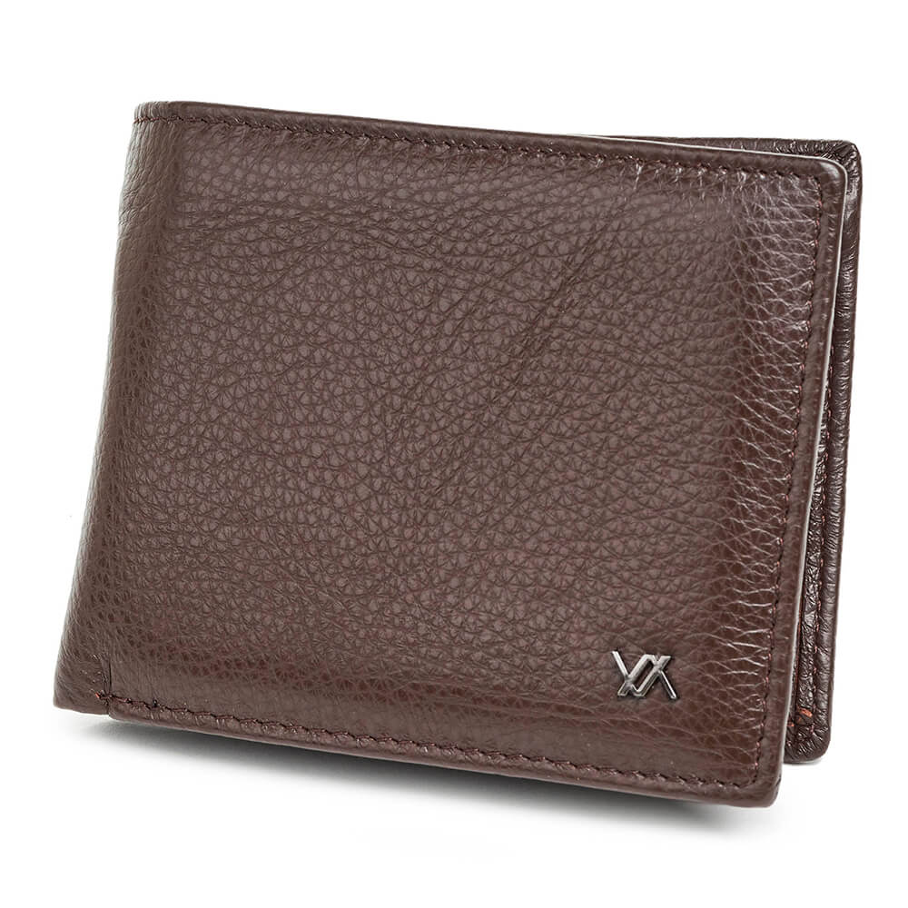 Verde Ανδρικό Δερμάτινο Πορτοφόλι 09-0210 Καφέ Verde Ανδρικό Δερμάτινο Πορτοφόλι 09-0210 Καφέ
