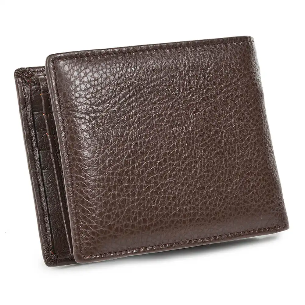 Verde Ανδρικό Δερμάτινο Πορτοφόλι 09-0210 Καφέ