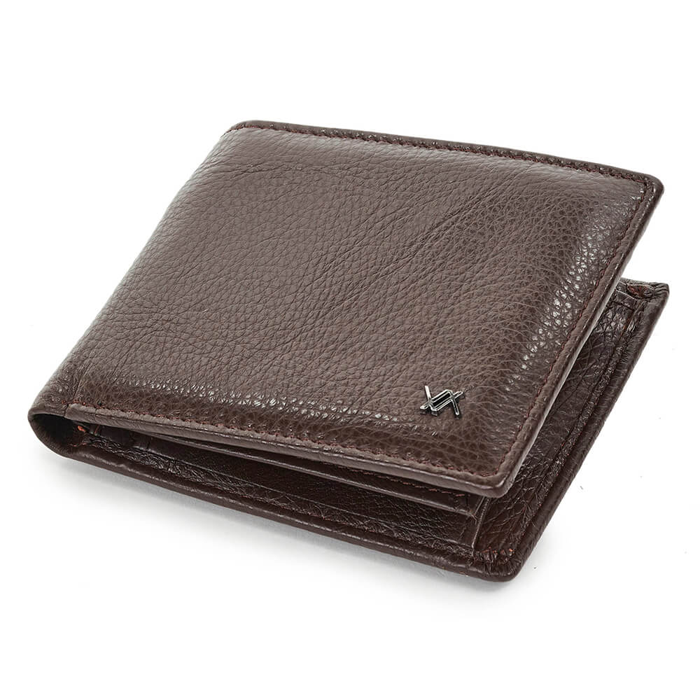 Verde Ανδρικό Δερμάτινο Πορτοφόλι 09-0210 Καφέ Verde Ανδρικό Δερμάτινο Πορτοφόλι 09-0210 Καφέ