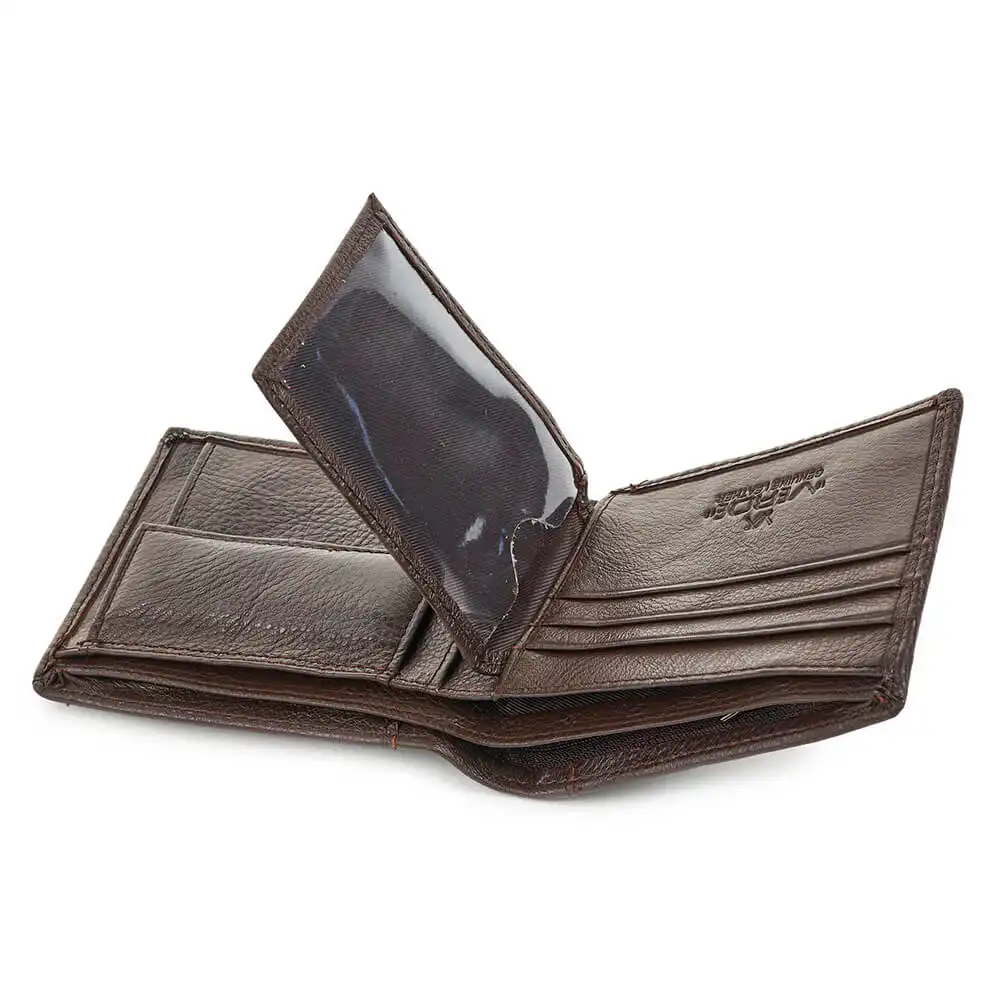 Verde Ανδρικό Δερμάτινο Πορτοφόλι 09-0212 Μαύρο