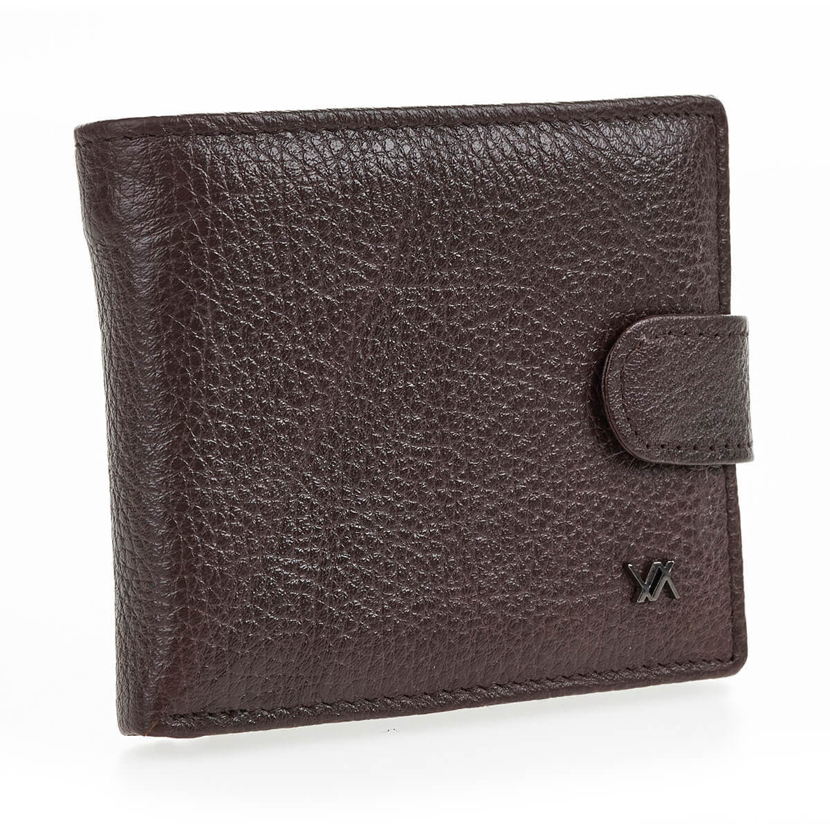 Verde Ανδρικό Πορτοφόλι 09-0237 Δερμάτινο Καφέ