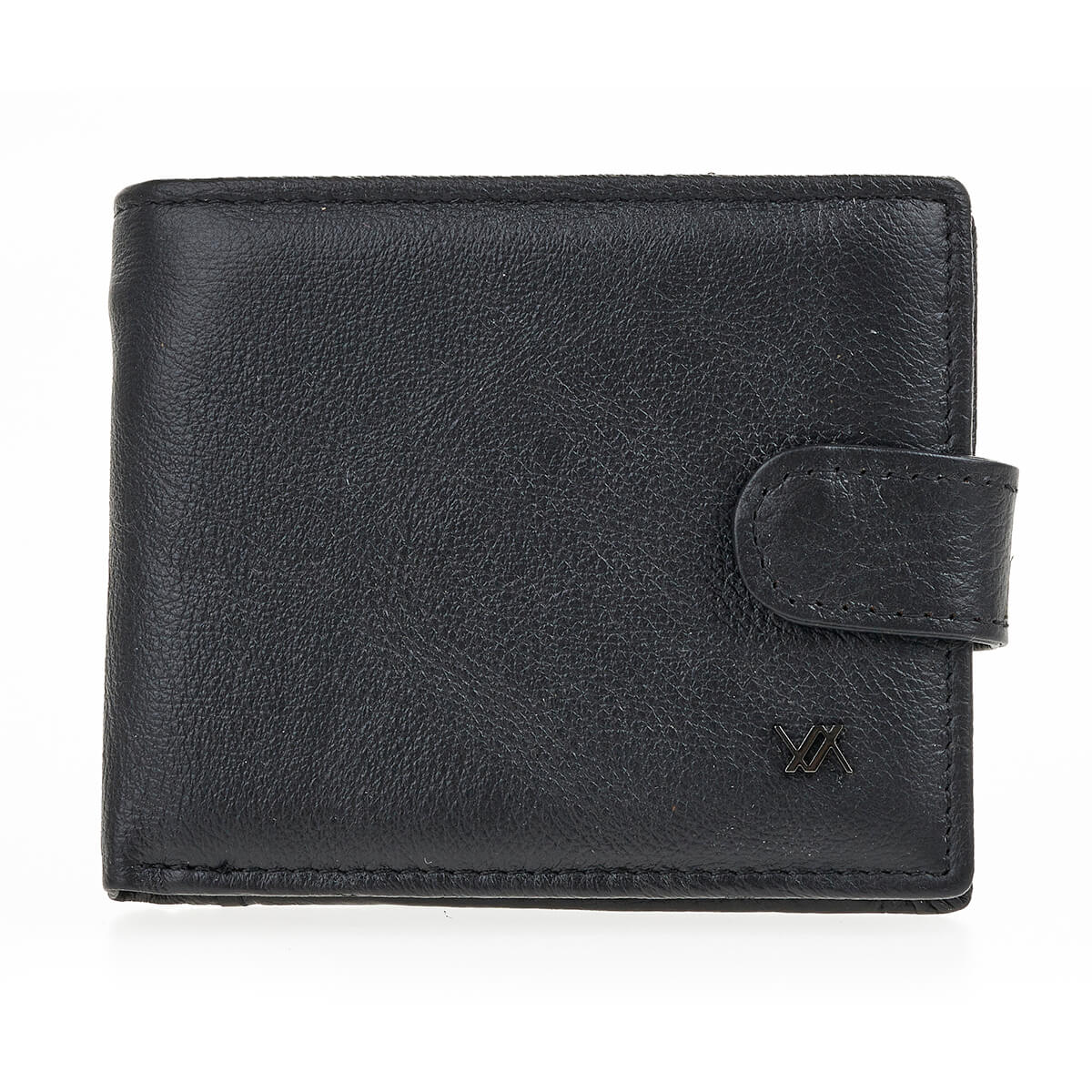 Verde Ανδρικό Πορτοφόλι 09-0237 Δερμάτινο Μαύρο