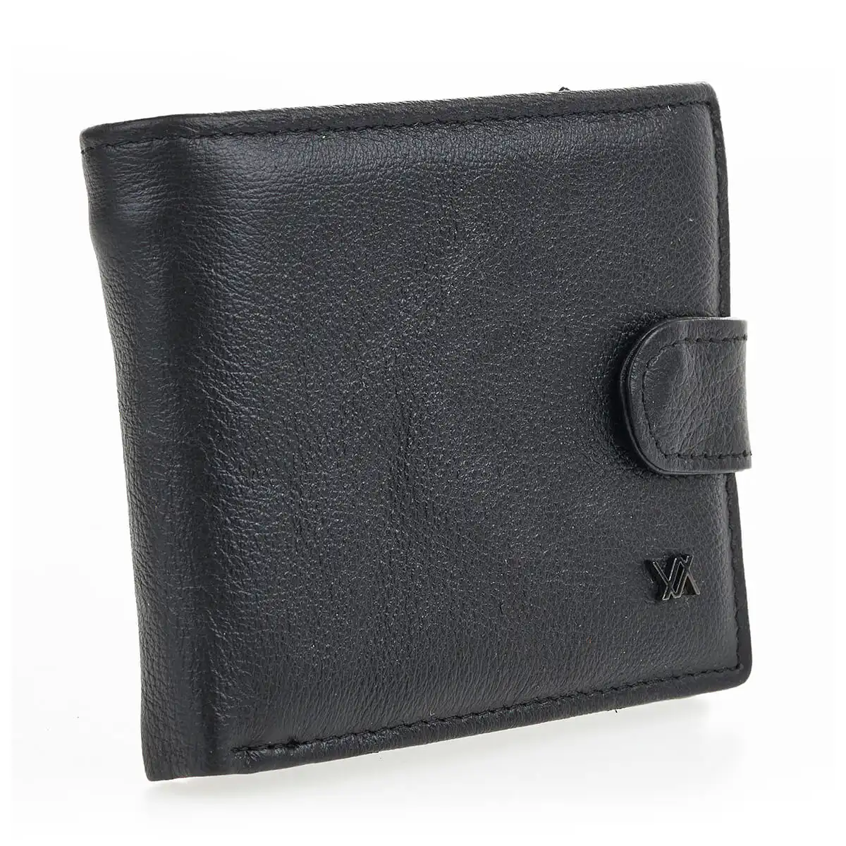 Verde Ανδρικό Πορτοφόλι 09-0237 Δερμάτινο Μαύρο