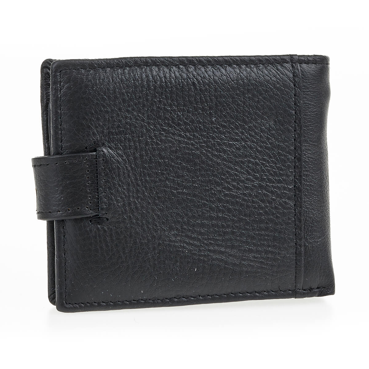 Verde Ανδρικό Πορτοφόλι 09-0237 Δερμάτινο Μαύρο