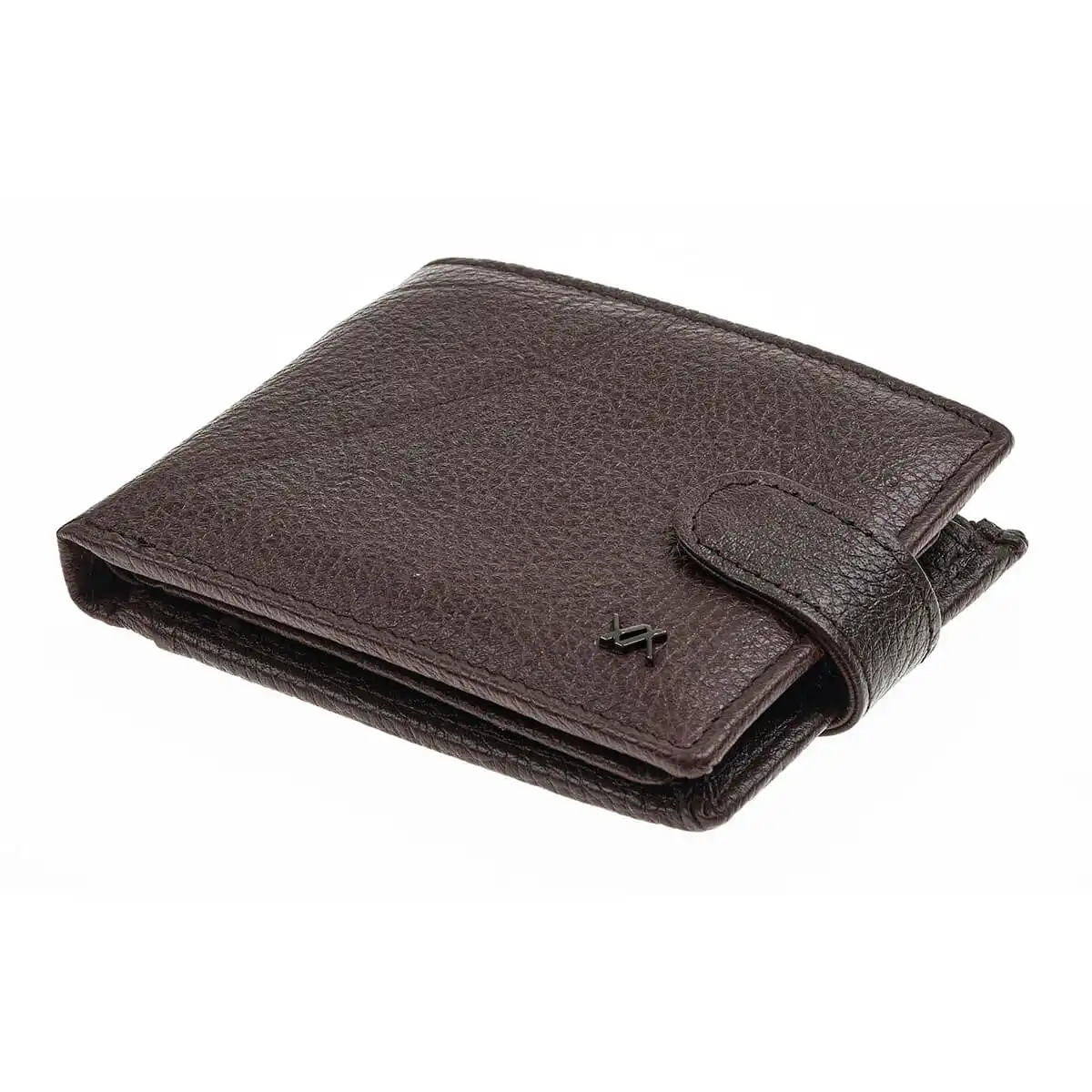 Verde Ανδρικό Πορτοφόλι 09-0237 Δερμάτινο Καφέ