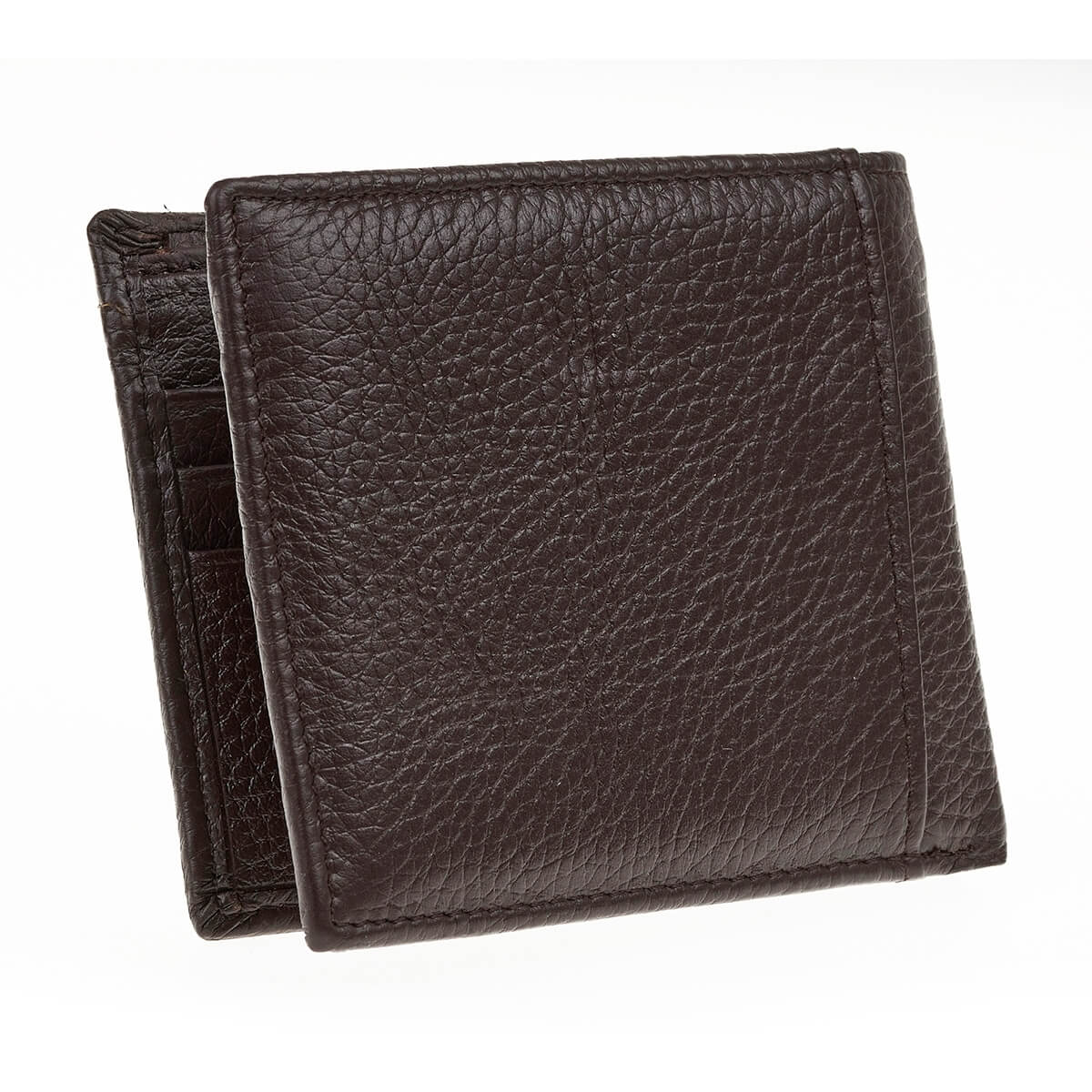 Verde Ανδρικό Πορτοφόλι 09-0238 Δερμάτινο Καφέ