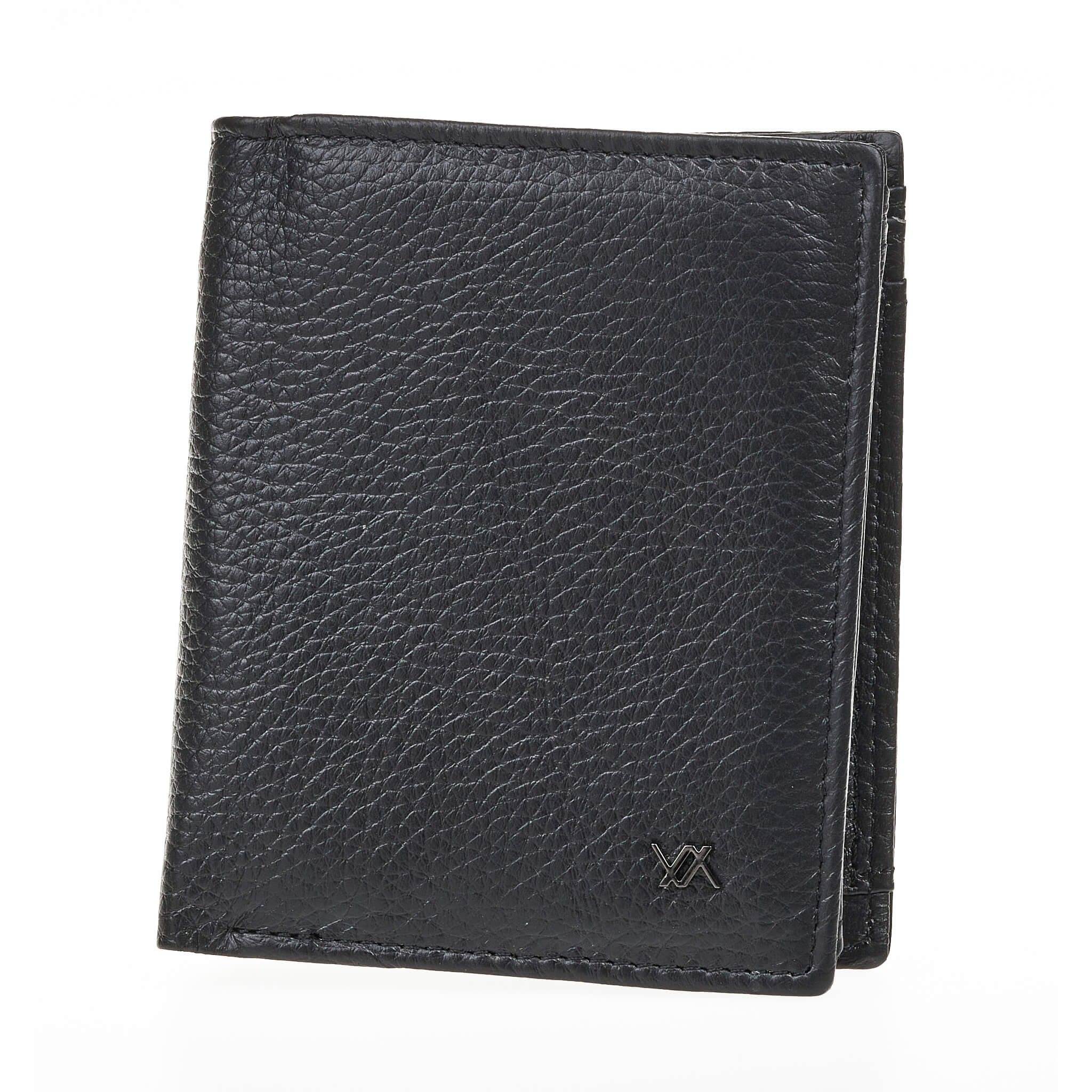 Verde Ανδρικό Πορτοφόλι 09-0240 Δερμάτινο Μαύρο