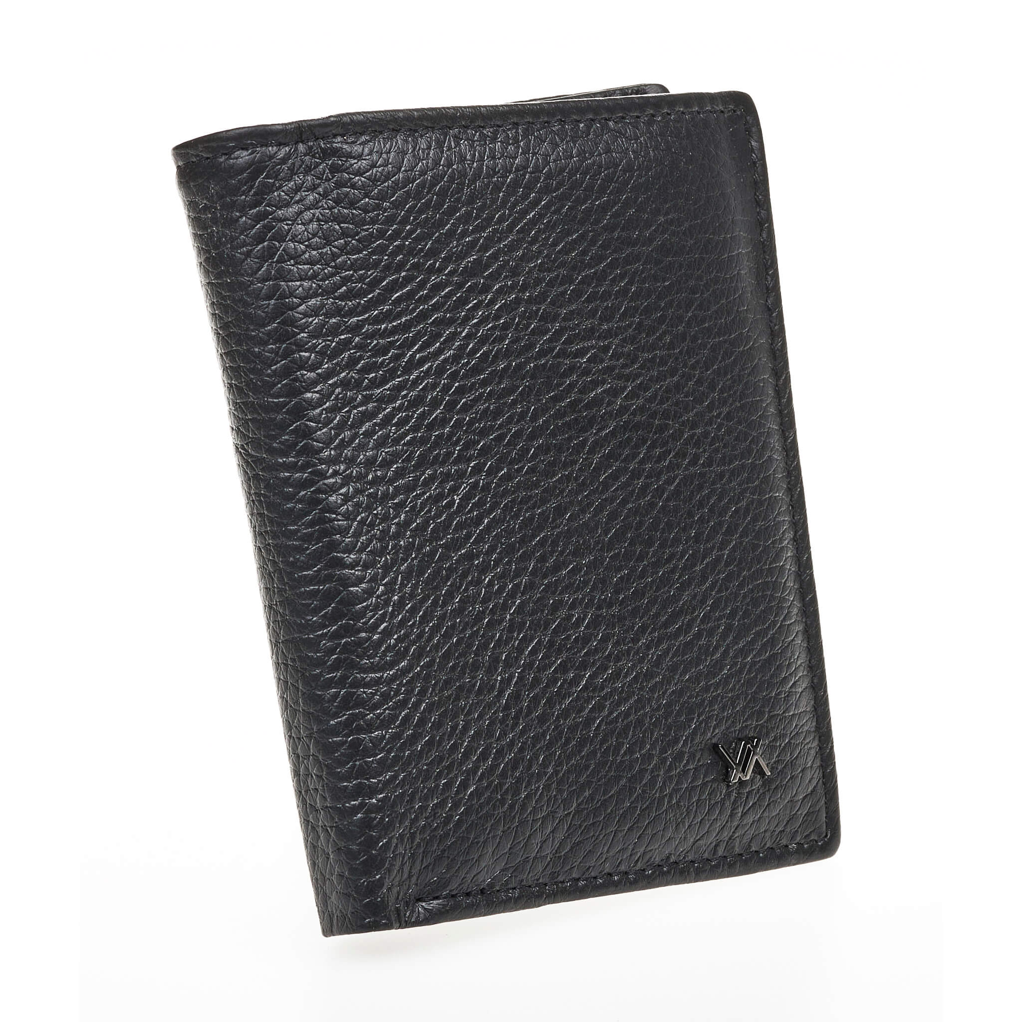 Verde Ανδρικό Πορτοφόλι 09-0240 Δερμάτινο Μαύρο