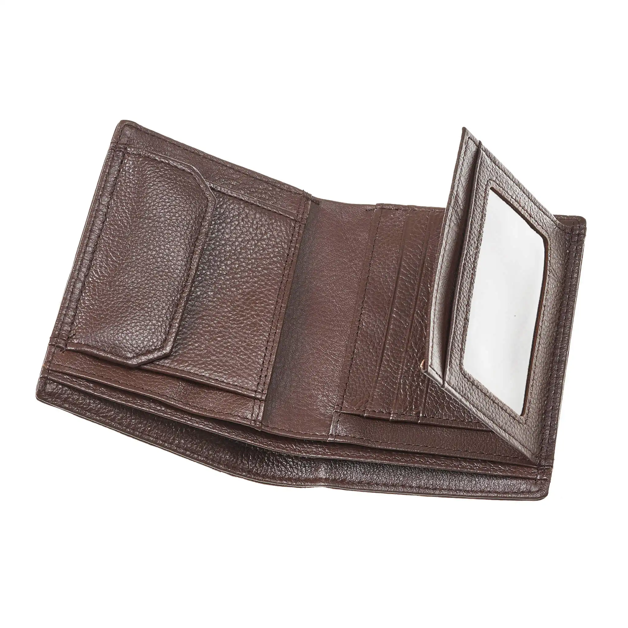 Verde Ανδρικό Πορτοφόλι 09-0240 Δερμάτινο Καφέ Verde Ανδρικό Πορτοφόλι 09-0240 Δερμάτινο Καφέ