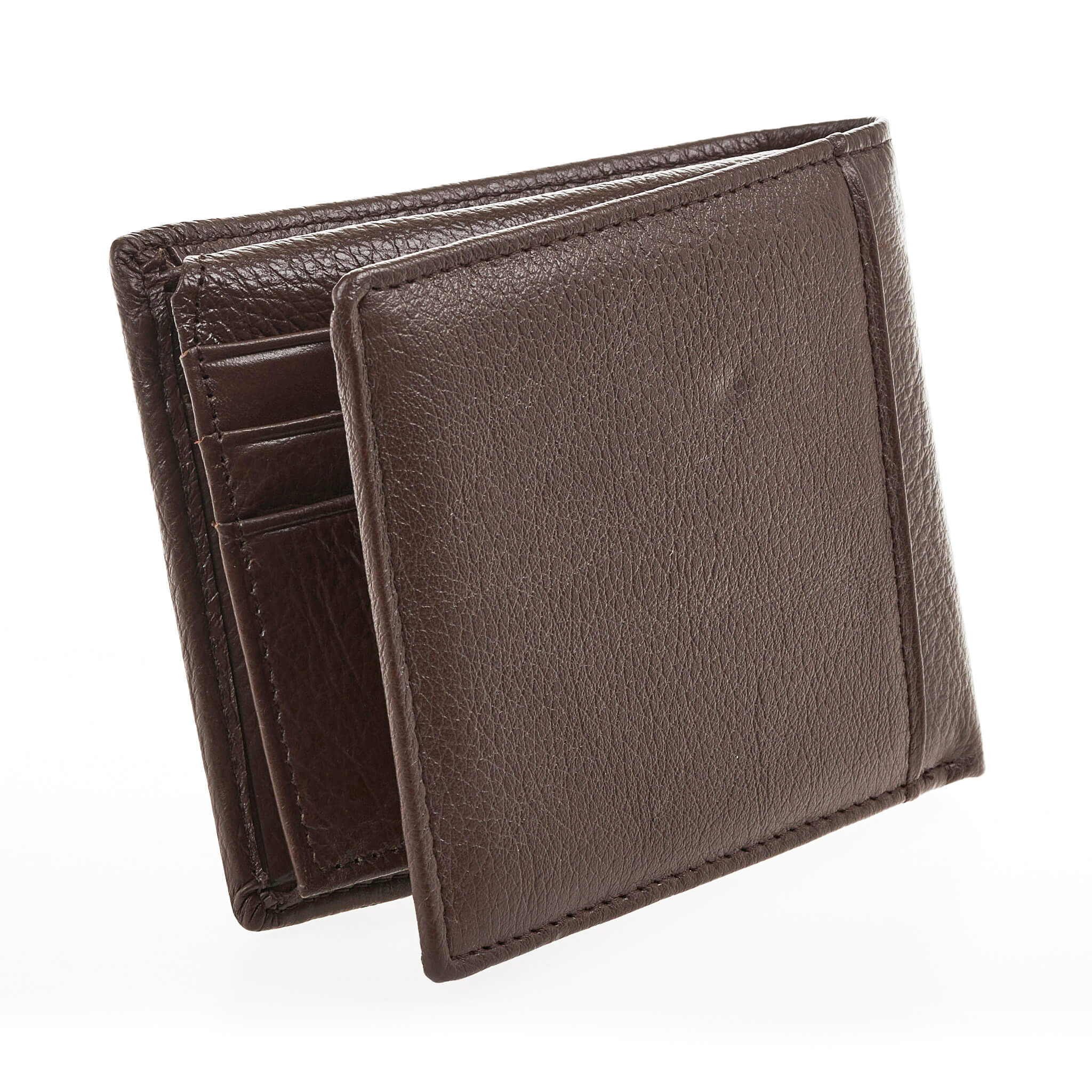 Verde Ανδρικό Πορτοφόλι 09-0241 Δερμάτινο Καφέ