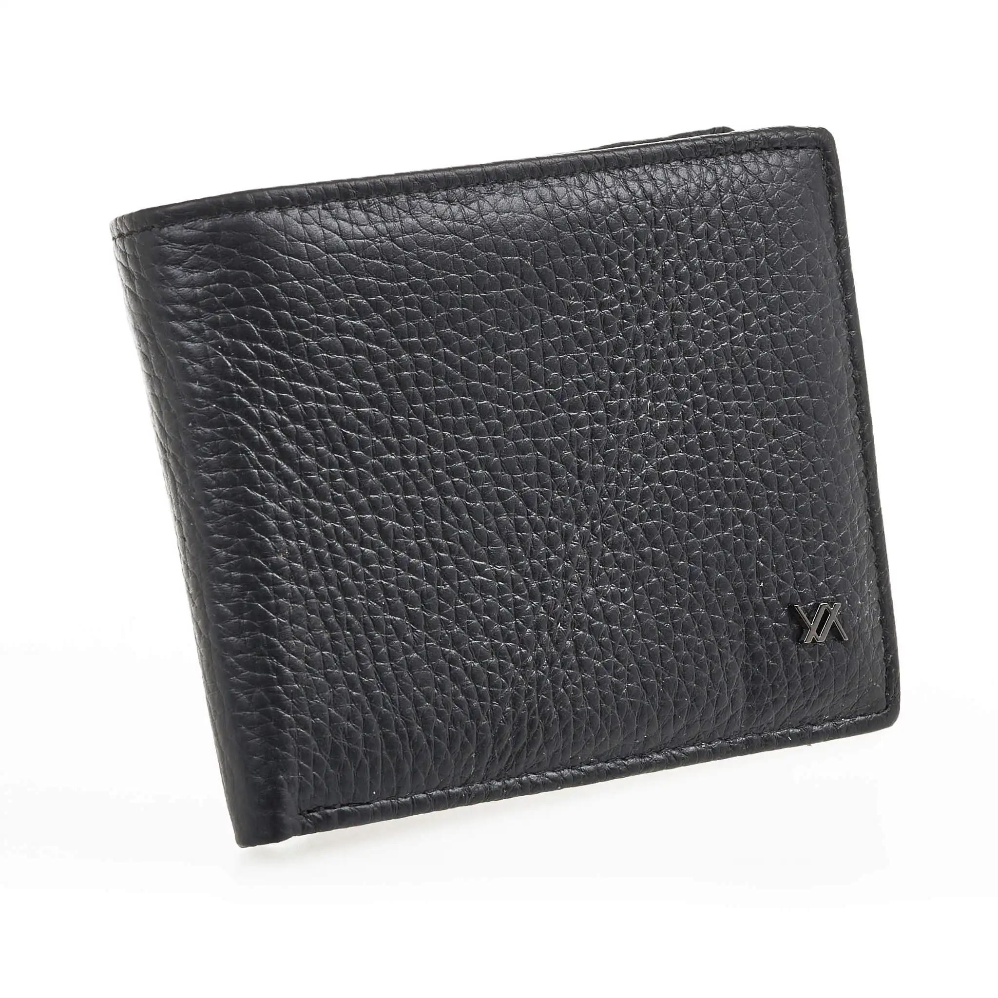 Verde Ανδρικό Πορτοφόλι 09-0241 Δερμάτινο Μαύρο