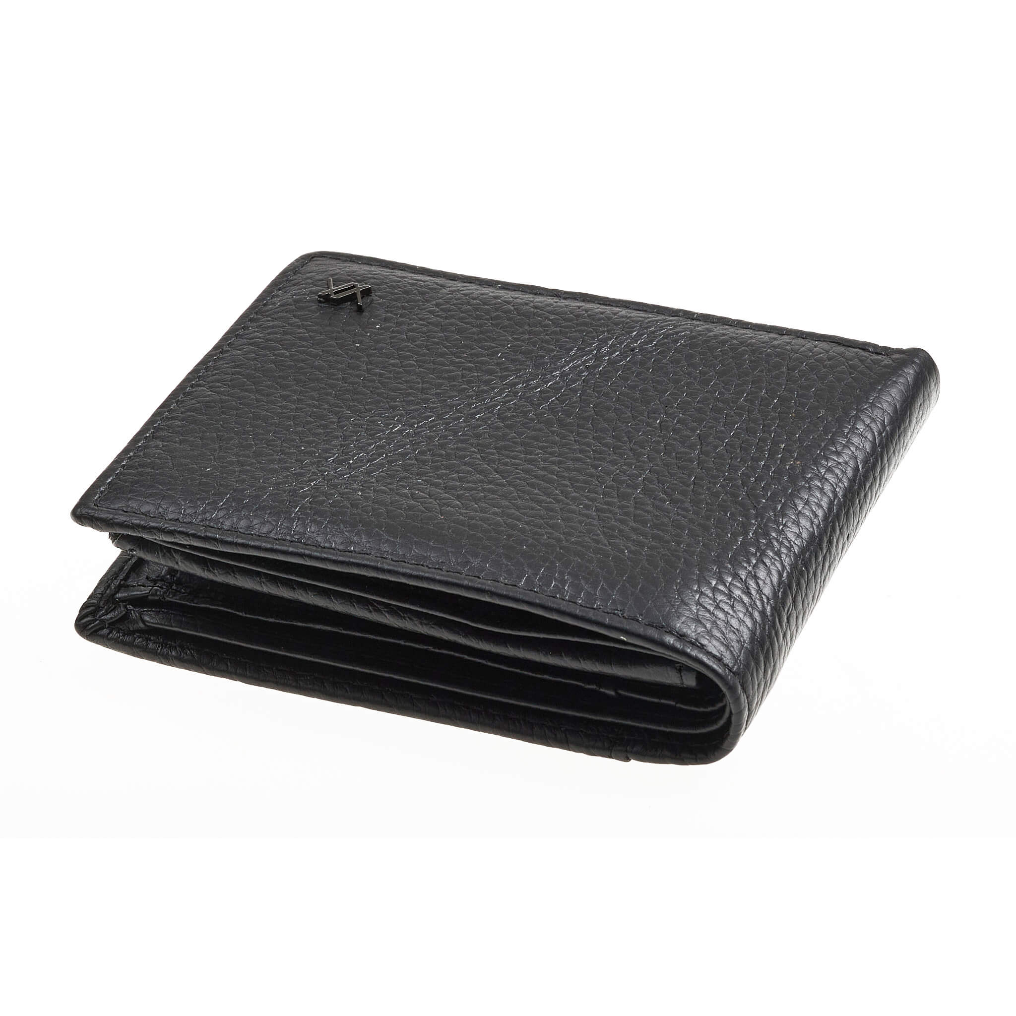 Verde Ανδρικό Πορτοφόλι 09-0241 Δερμάτινο Μαύρο