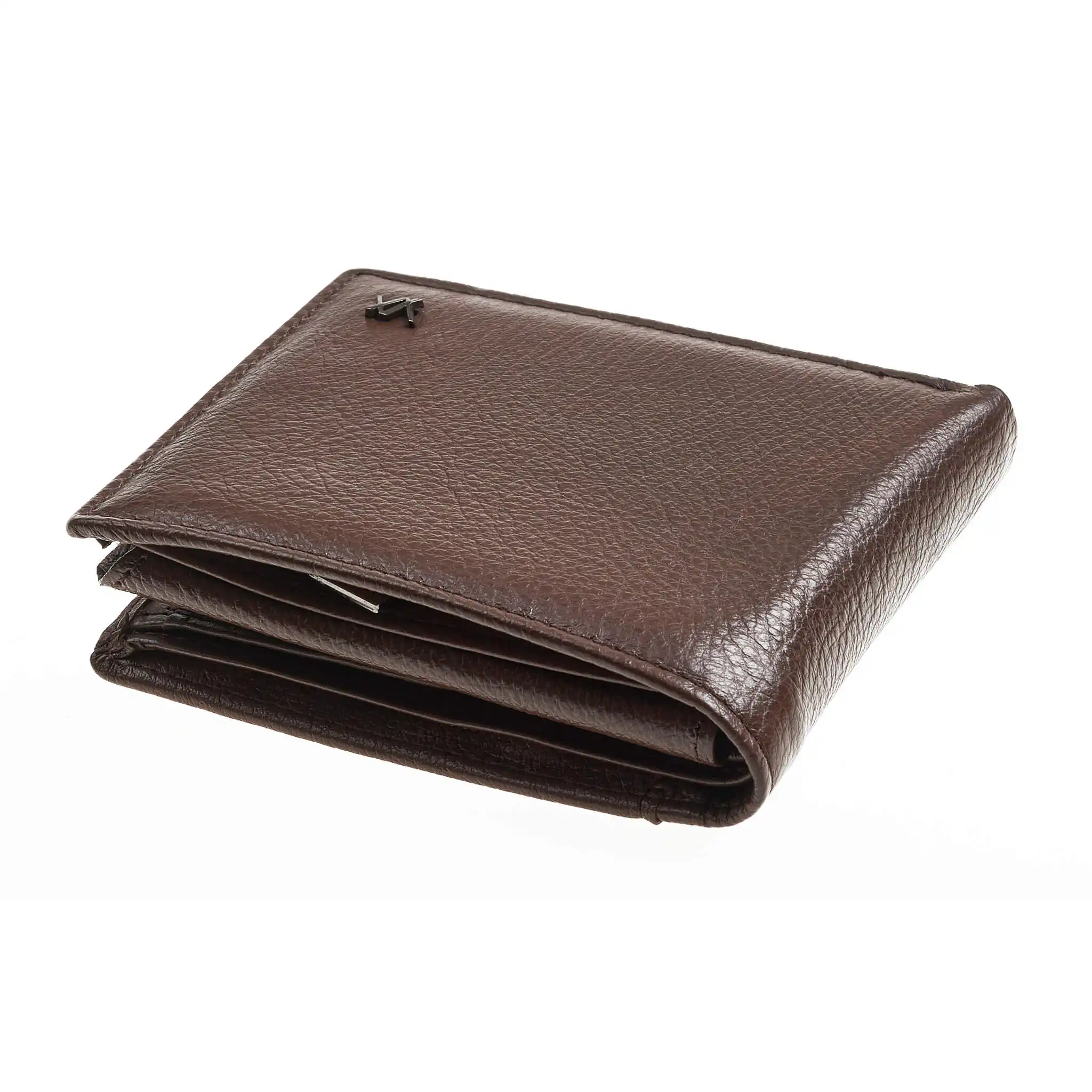 Verde Ανδρικό Πορτοφόλι 09-0241 Δερμάτινο Καφέ