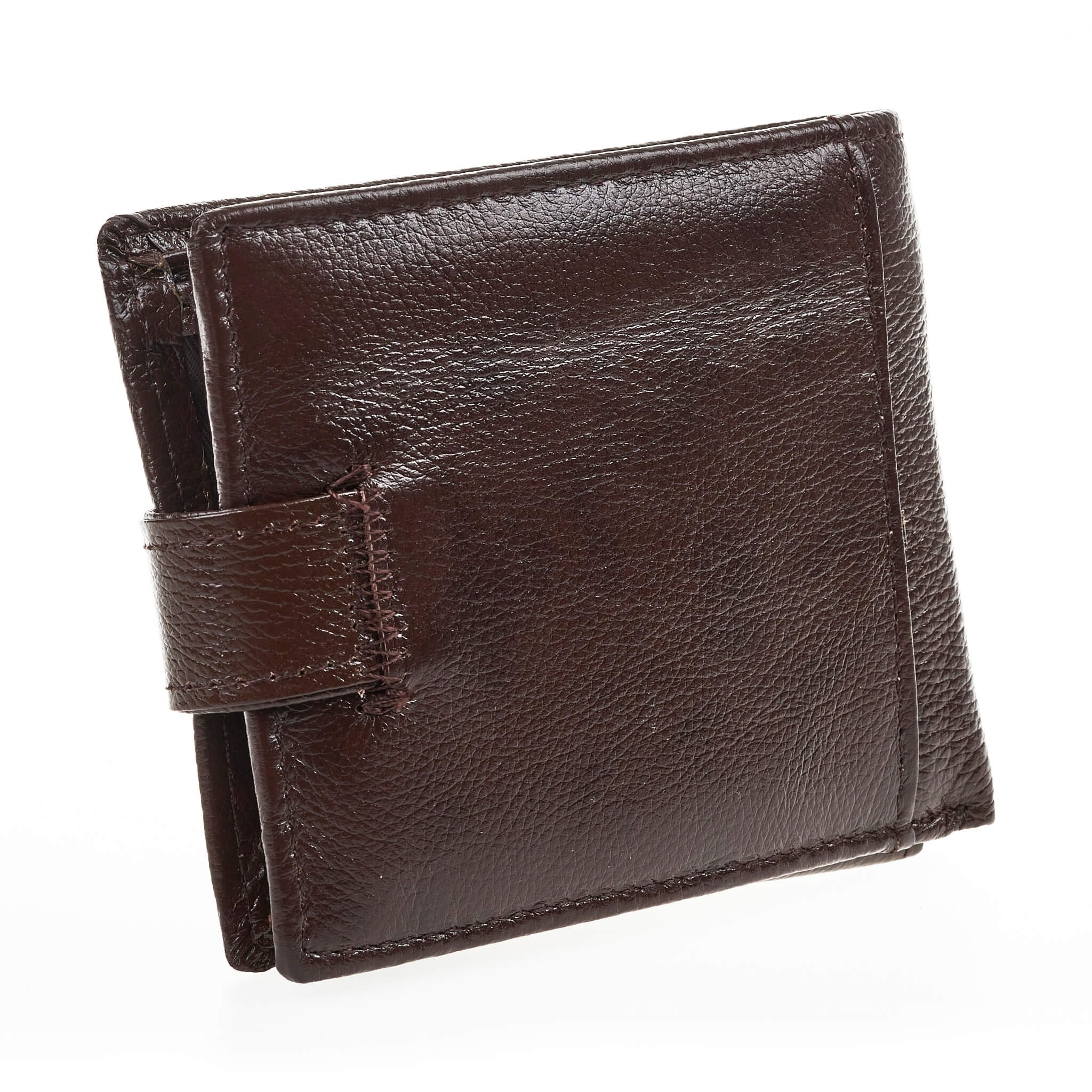 Verde Ανδρικό Πορτοφόλι 09-0242 Δερμάτινο Καφέ