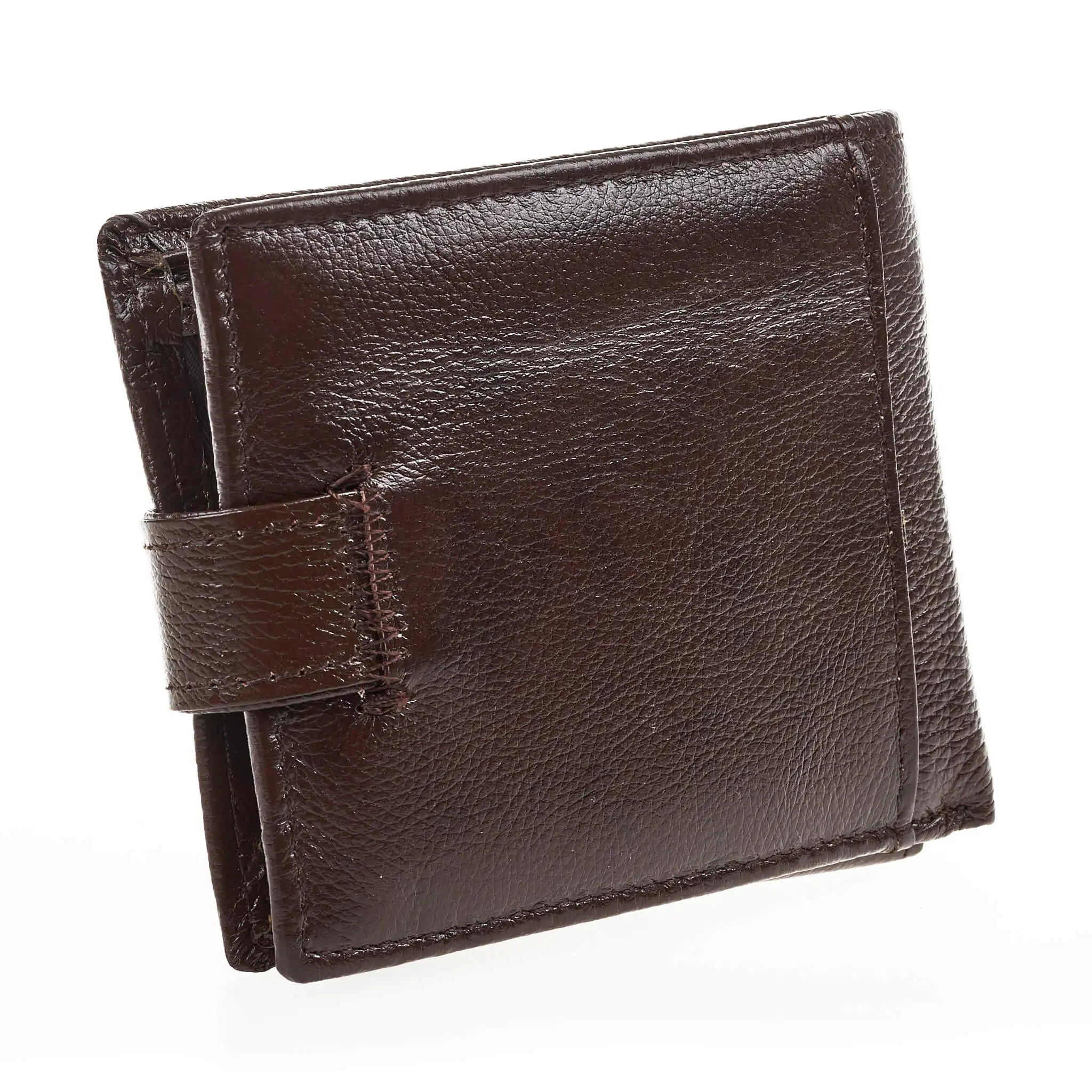 Verde Ανδρικό Πορτοφόλι 09-0242 Δερμάτινο Καφέ