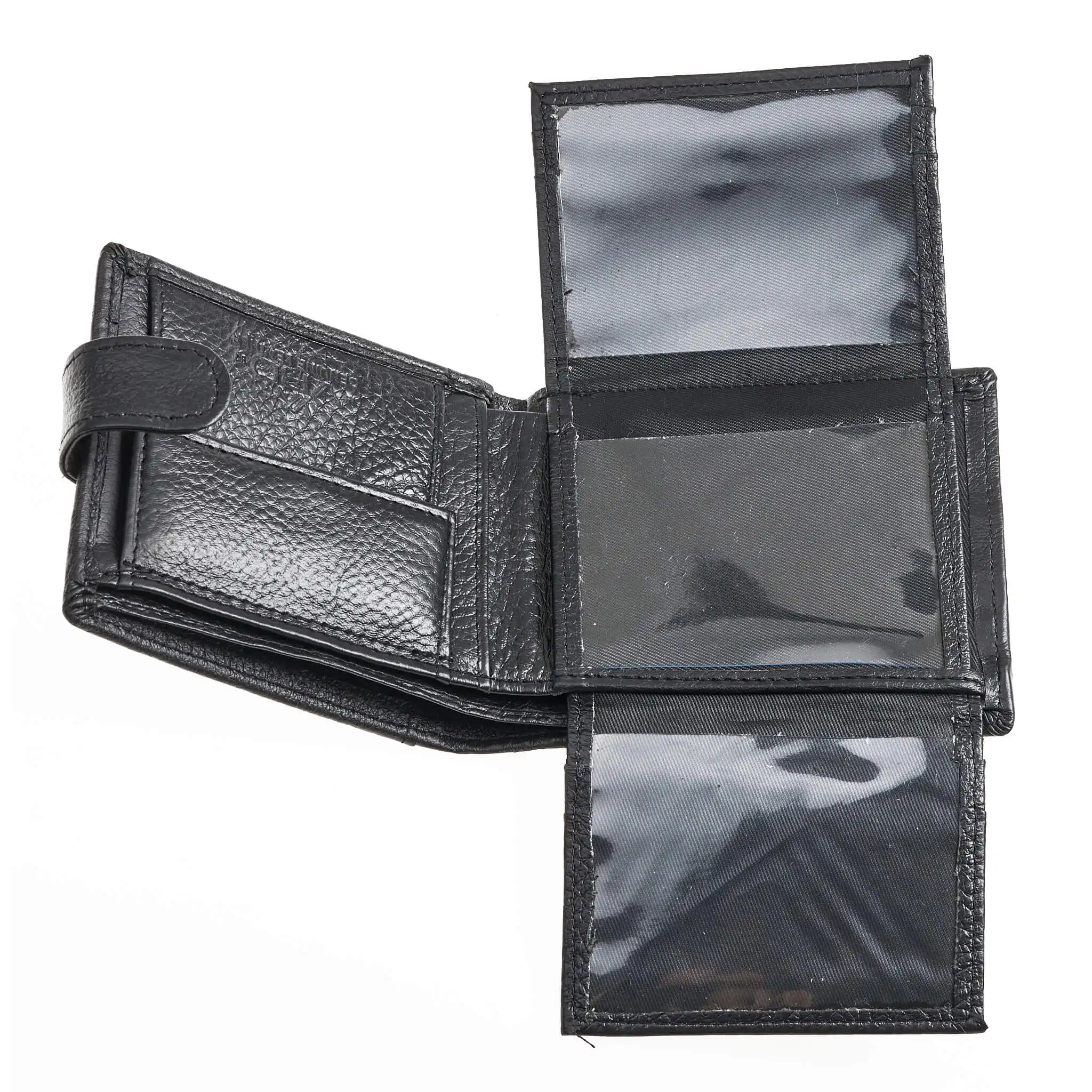 Verde Ανδρικό Πορτοφόλι 09-0242 Δερμάτινο Μαύρο Verde Ανδρικό Πορτοφόλι 09-0242 Δερμάτινο Μαύρο