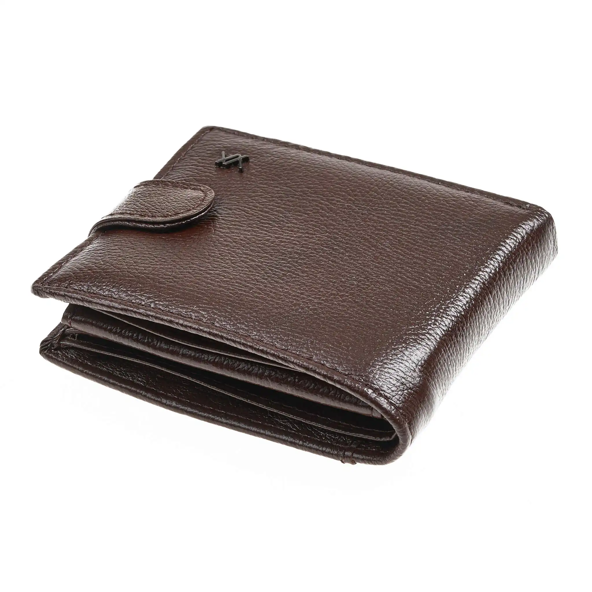 Verde Ανδρικό Πορτοφόλι 09-0242 Δερμάτινο Καφέ