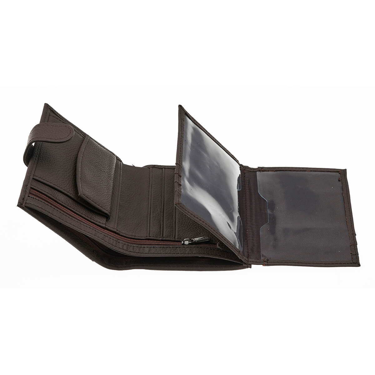 Verde Ανδρικό Πορτοφόλι 09-0243 Δερμάτινο Καφέ