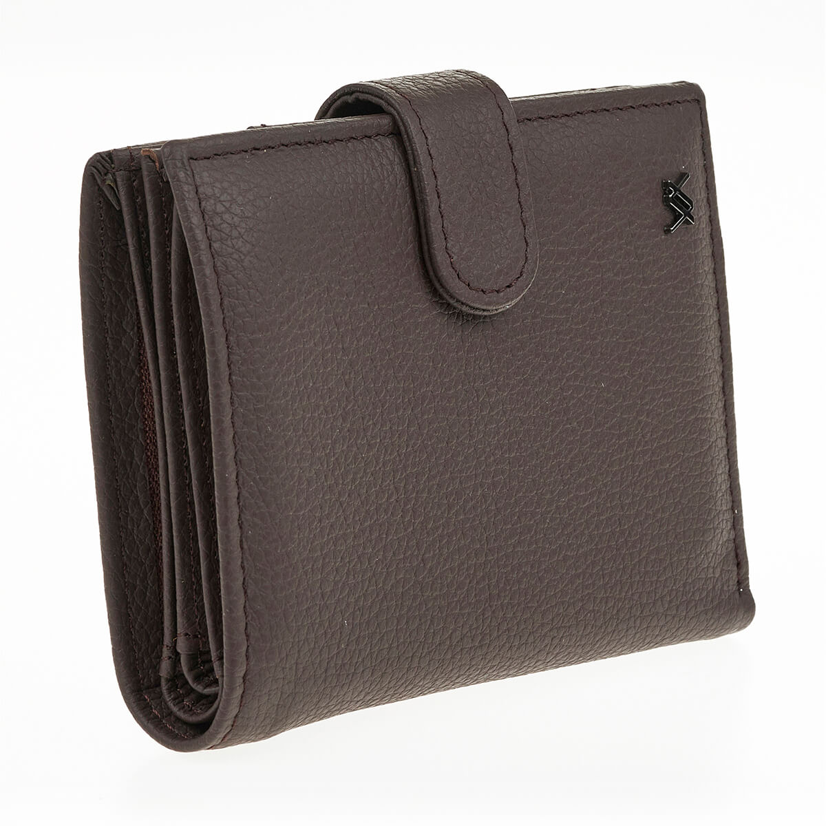 Verde Ανδρικό Πορτοφόλι 09-0243 Δερμάτινο Καφέ