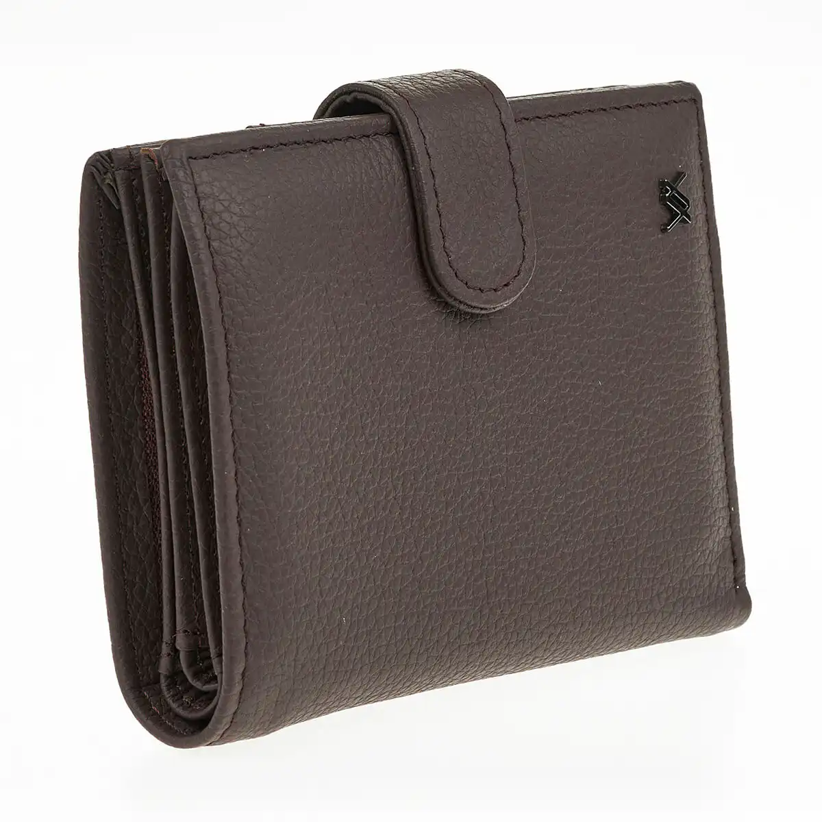 Verde Ανδρικό Πορτοφόλι 09-0243 Δερμάτινο Καφέ