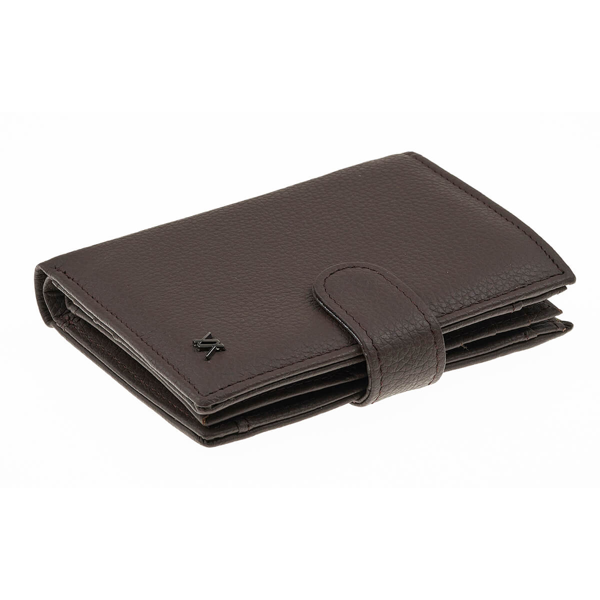 Verde Ανδρικό Πορτοφόλι 09-0243 Δερμάτινο Καφέ