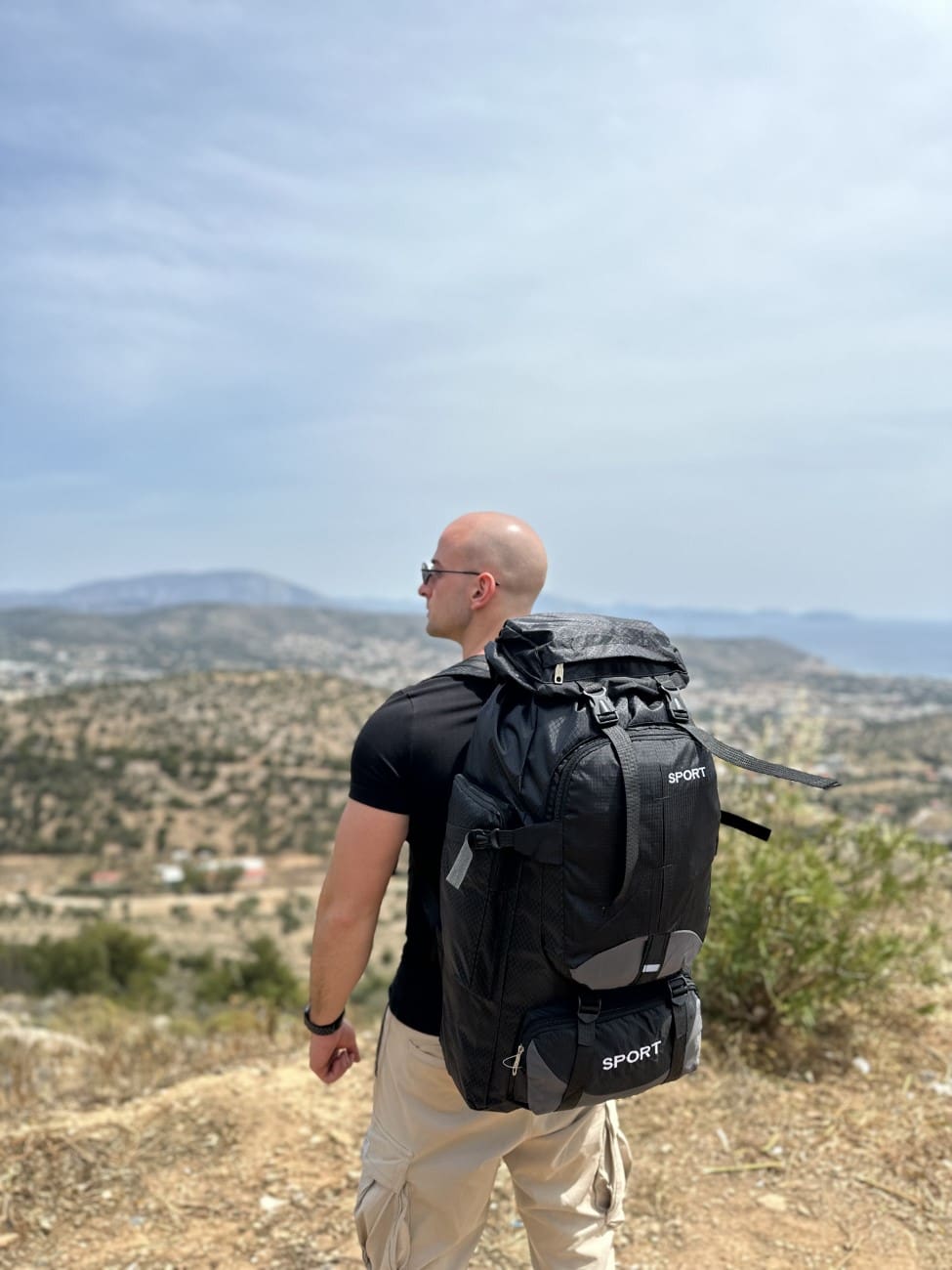 OEM Σακίδιο πλάτης ορειβατικό υπαίθριο αδιάβροχο 1882 70L μαύρο OEM Σακίδιο πλάτης ορειβατικό υπαίθριο αδιάβροχο 1882 70L μαύρο