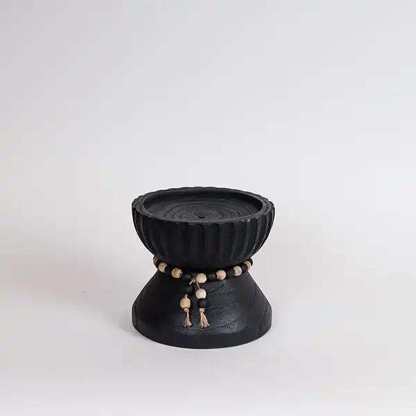 ΚΗΡΟΠΗΓΙΟ ΞΥΛΟ ΜΑΥΡΟ 17x17x15cm ΚΗΡΟΠΗΓΙΟ ΞΥΛΟ ΜΑΥΡΟ 17x17x15cm