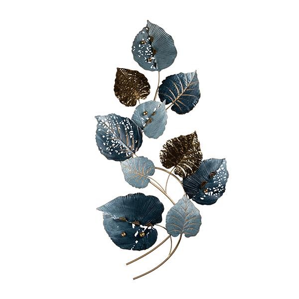 ΔΙΑΚΟΣΜΗΤΙΚΟ ΛΟΥΛΟΥΔΙΑ ΜΕΤΑΛΛΙΚΟ ΧΡΥΣΟ – ΜΠΛΕ 62×7.5x133cm