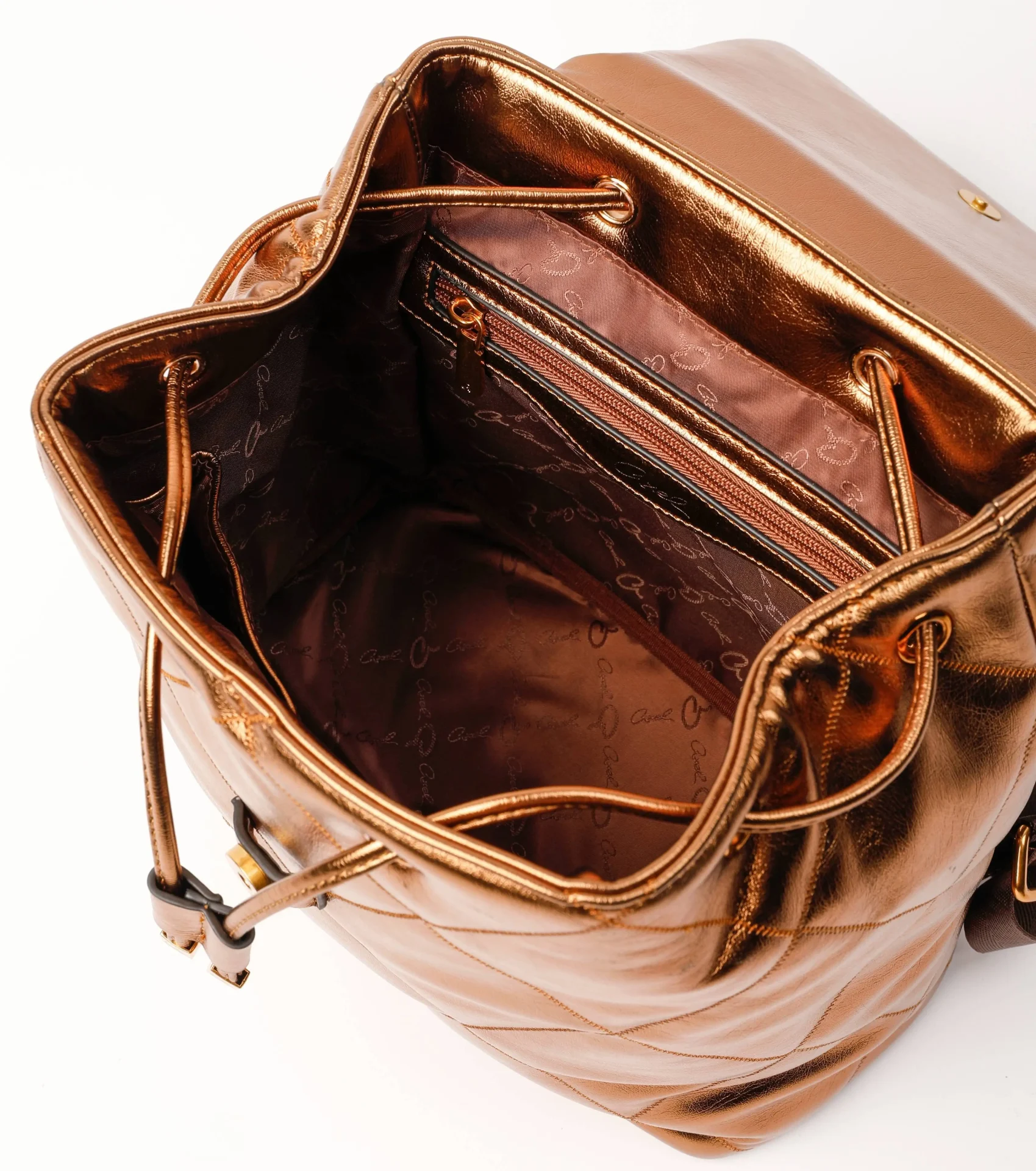 Axel Σακίδιο Πλάτης Autumn με κλείσιμο πουγκί μπρονζέ 1023-0459 Axel Σακίδιο Πλάτης Autumn με κλείσιμο πουγκί μπρονζέ 1023-0459