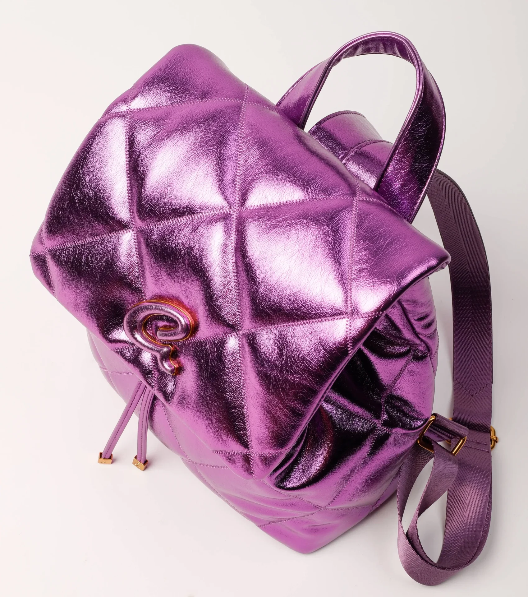 Axel Σακίδιο Πλάτης Autumn με κλείσιμο πουγκί μωβ 1023-0459