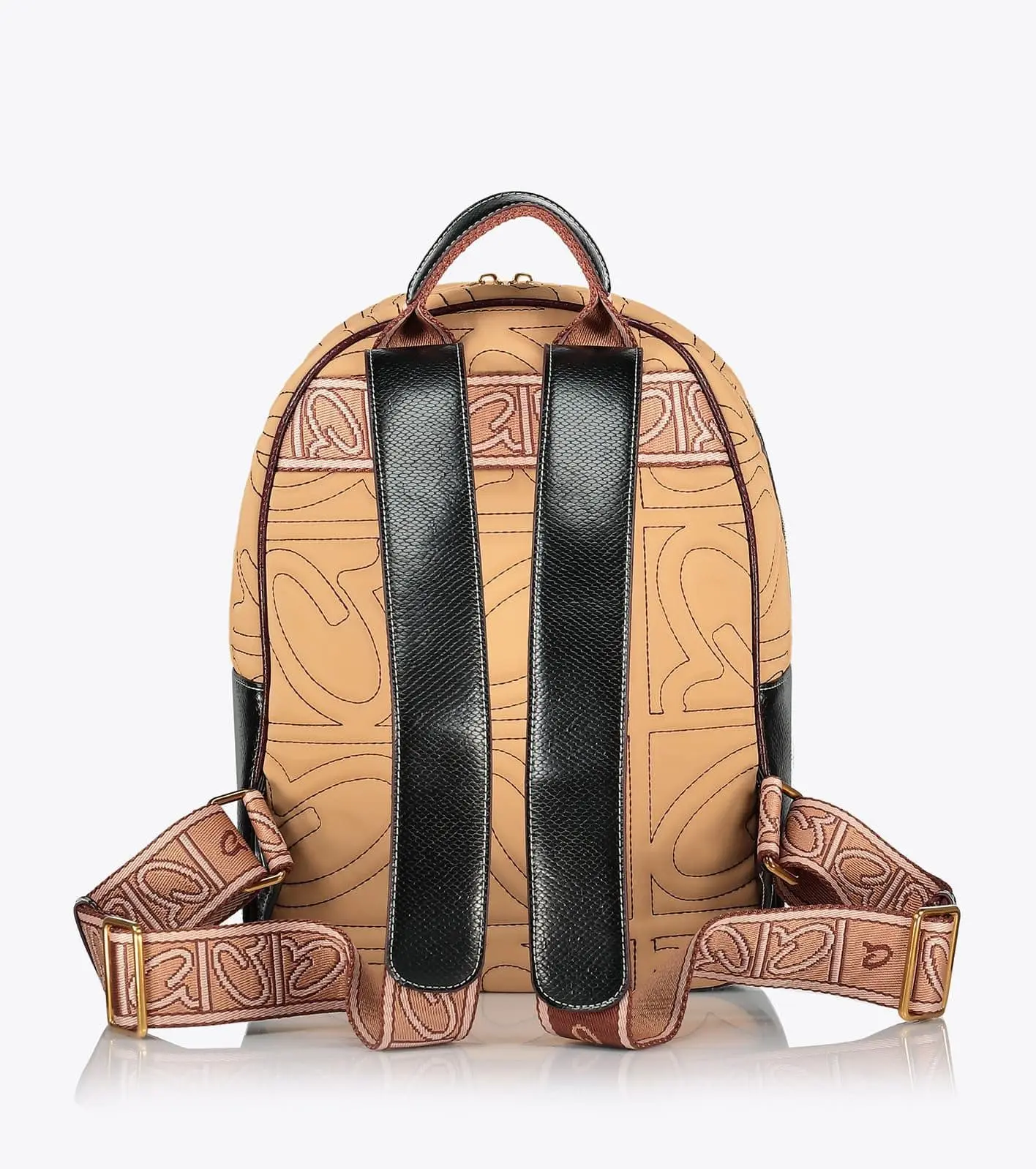 Axel Σακίδιο με ανάγλυφο μονόγραμμα Reese 1023-0469 Μπεζ Axel Σακίδιο με ανάγλυφο μονόγραμμα Reese 1023-0469 Μπεζ