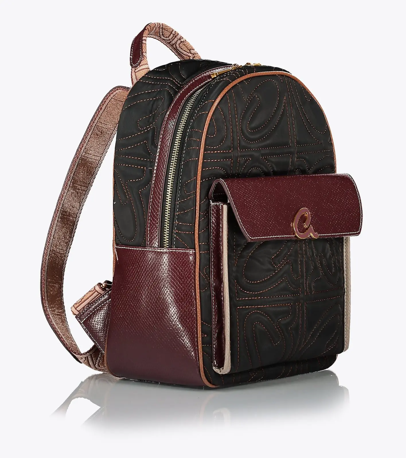 Axel Σακίδιο με ανάγλυφο μονόγραμμα Reese 1023-0469 Μαύρο Axel Σακίδιο με ανάγλυφο μονόγραμμα Reese 1023-0469 Μαύρο