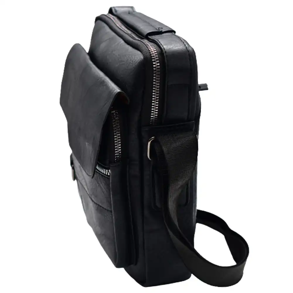 Verde Ανδρικό Τσαντάκι Χιαστί 13-0081 μαύρο Verde Ανδρικό Τσαντάκι Χιαστί 13-0081 μαύρο