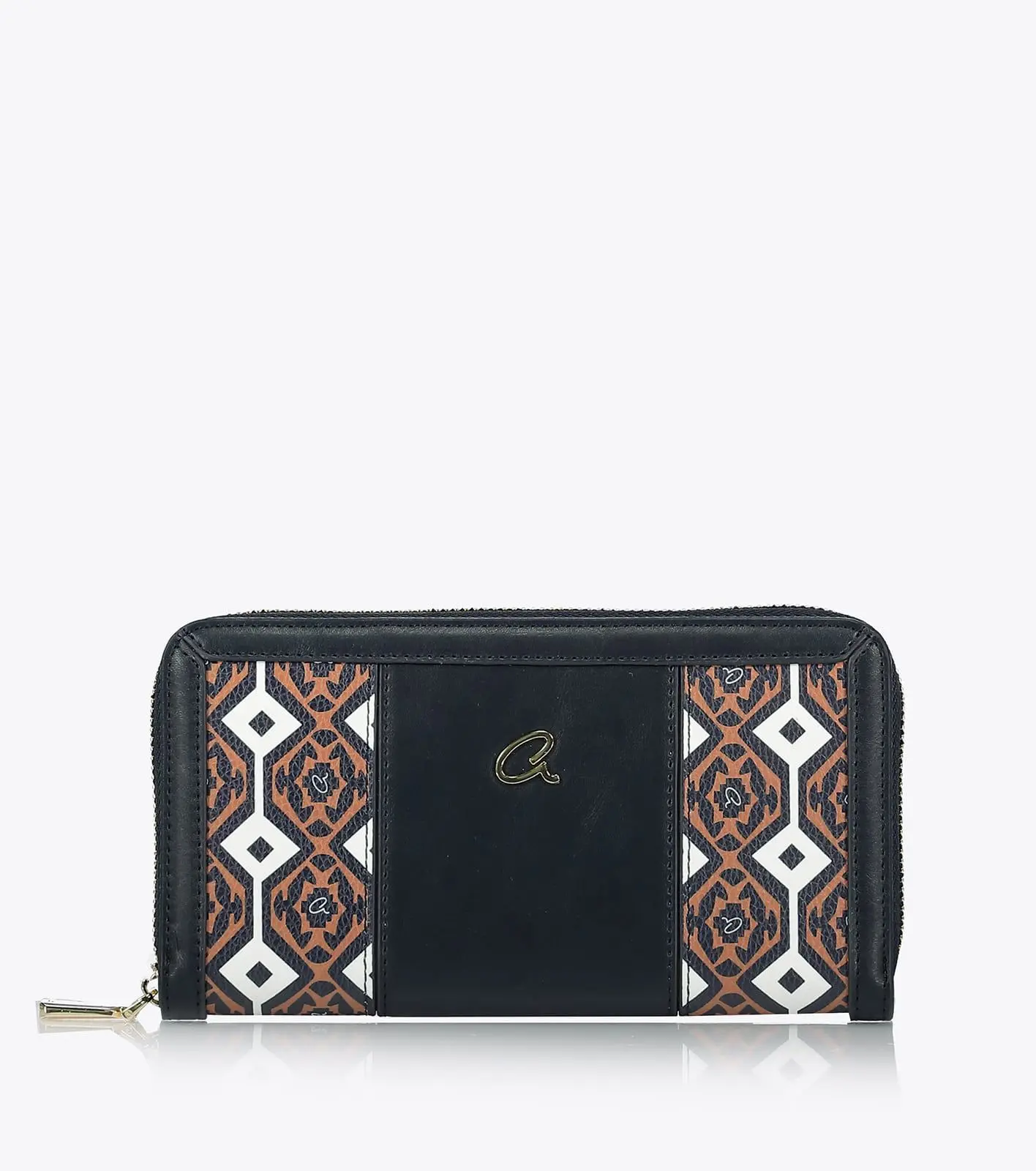 Axel Γυναικείο πορτοφόλι Iphigenia με μονόγραμμα midnight blue 1101-1548