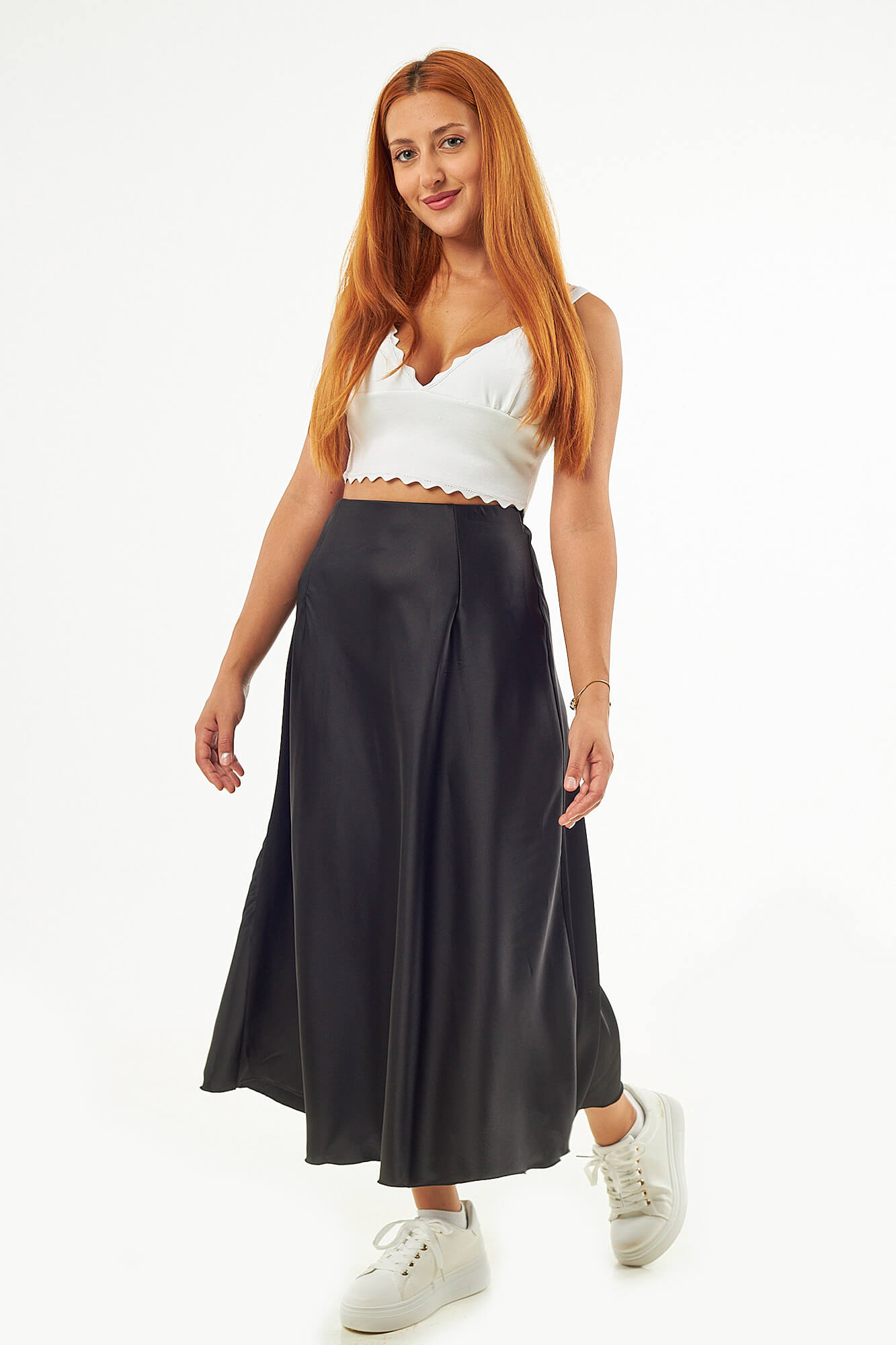 Sequoia Γυναικεία Φούστα 1166 Μαύρη