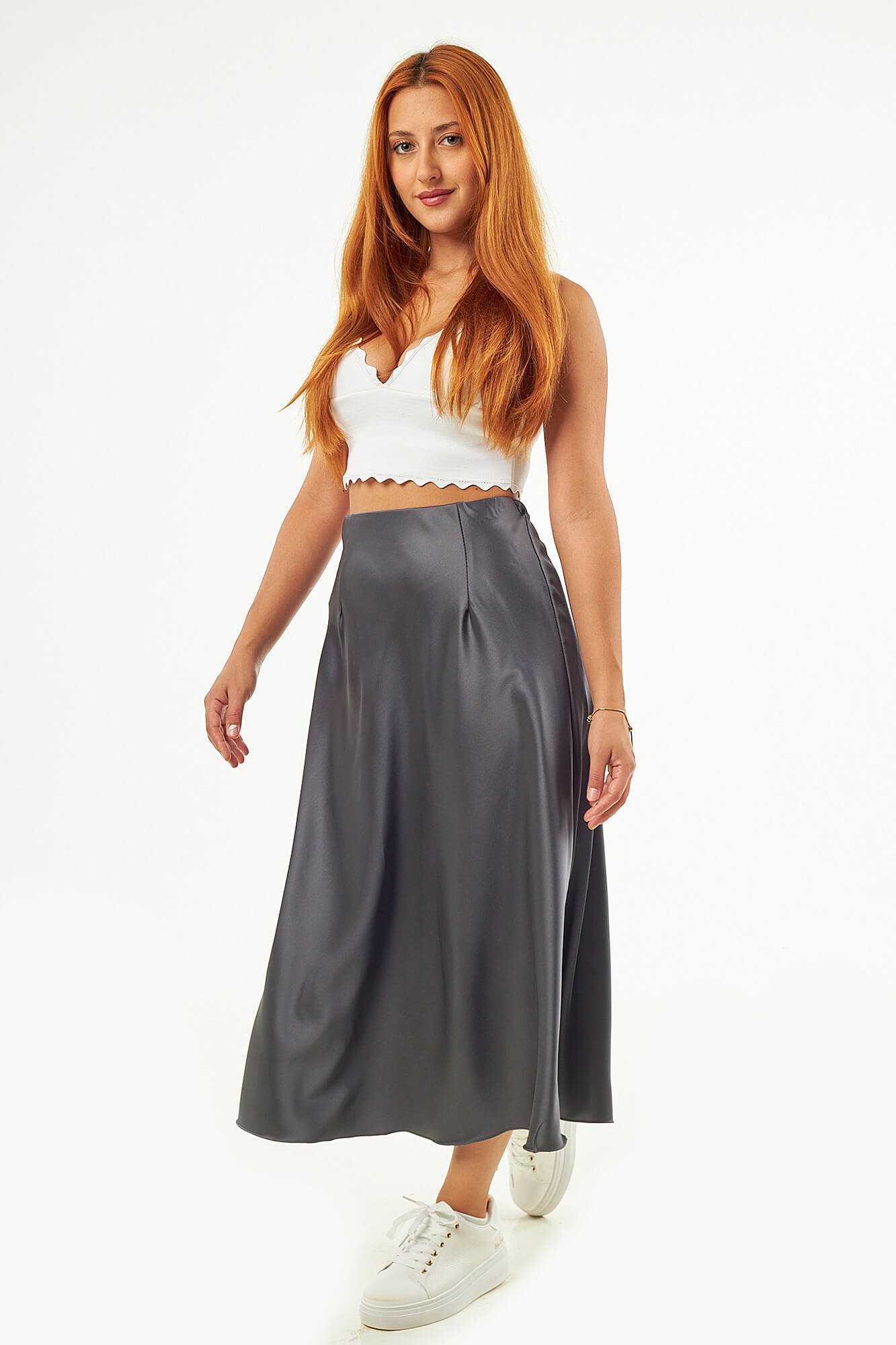 Sequoia Γυναικεία Φούστα 1166 Γκρι