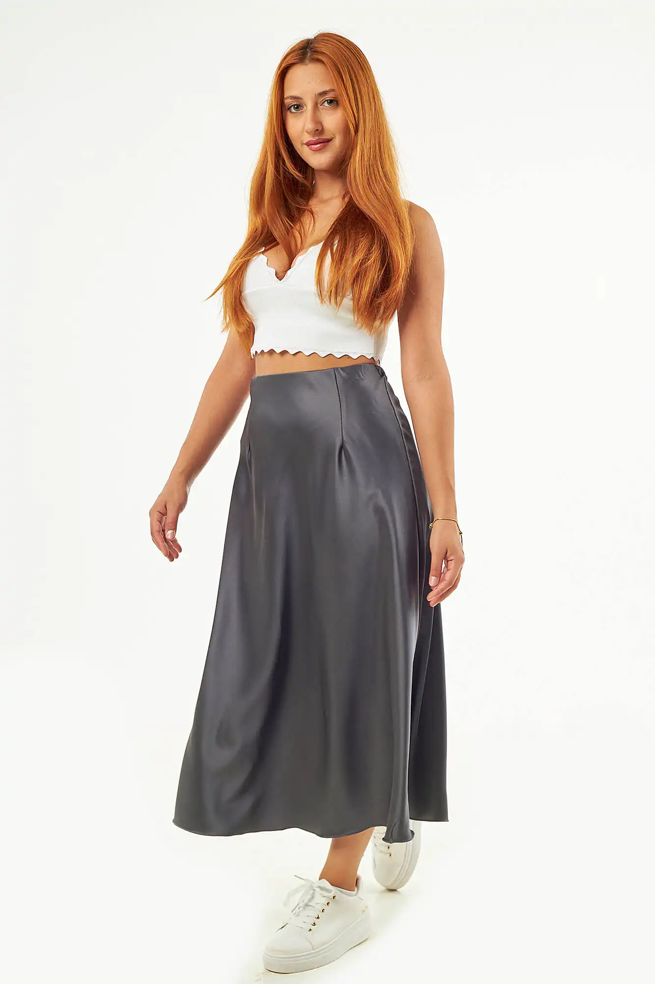 Sequoia Γυναικεία Φούστα 1166 Γκρι