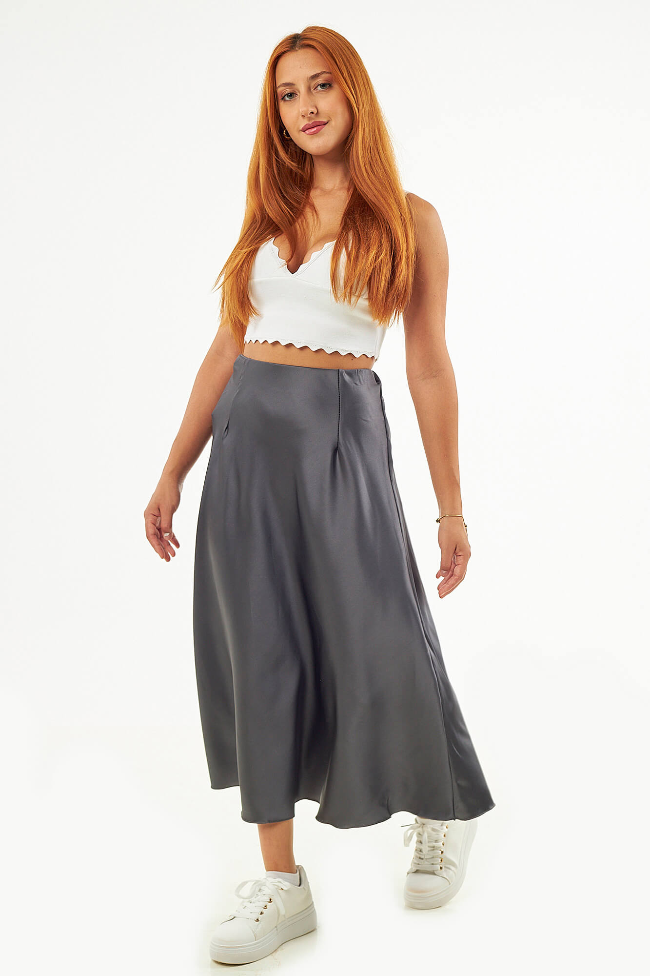 Sequoia Γυναικεία Φούστα 1166 Γκρι