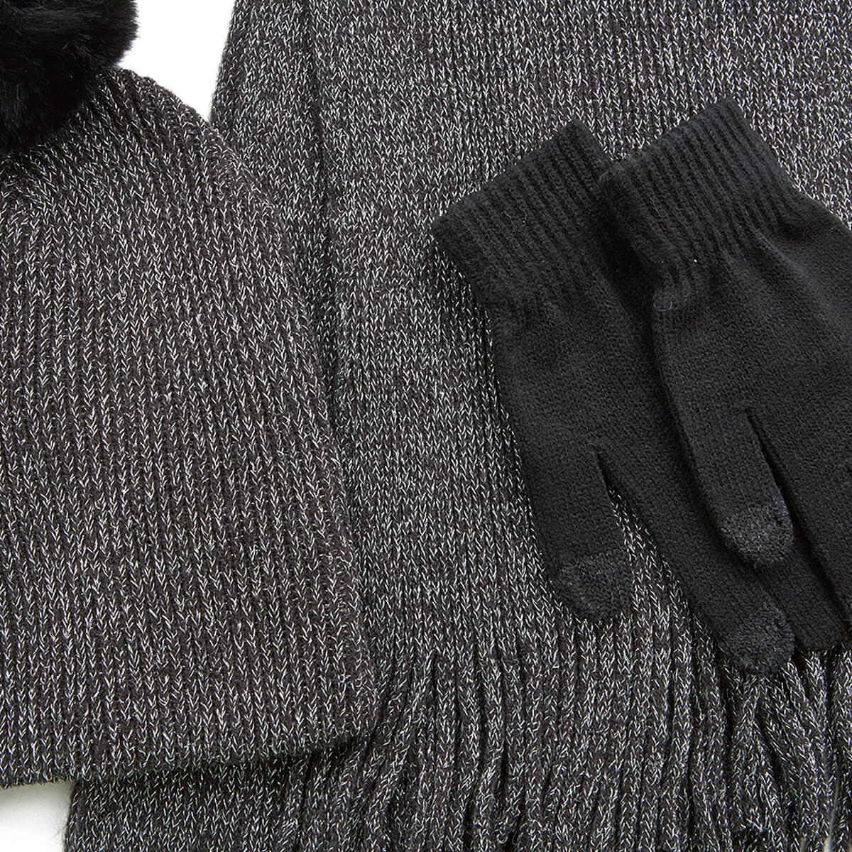 ΣΕΤ VERDE ΓΥΝΑΙΚΕΙΟΣ ΣΚΟΥΦΟΣ 12-0370 ΑΚΡΥΛΙΚΟ ΜΑΥΡΟ