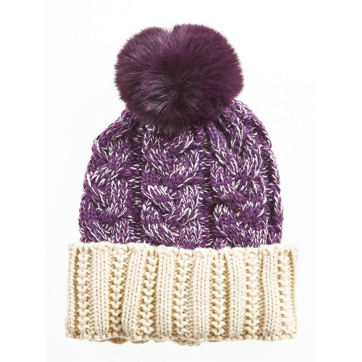 Verde Γυναικείος Σκούφος 12-0358 Μωβ