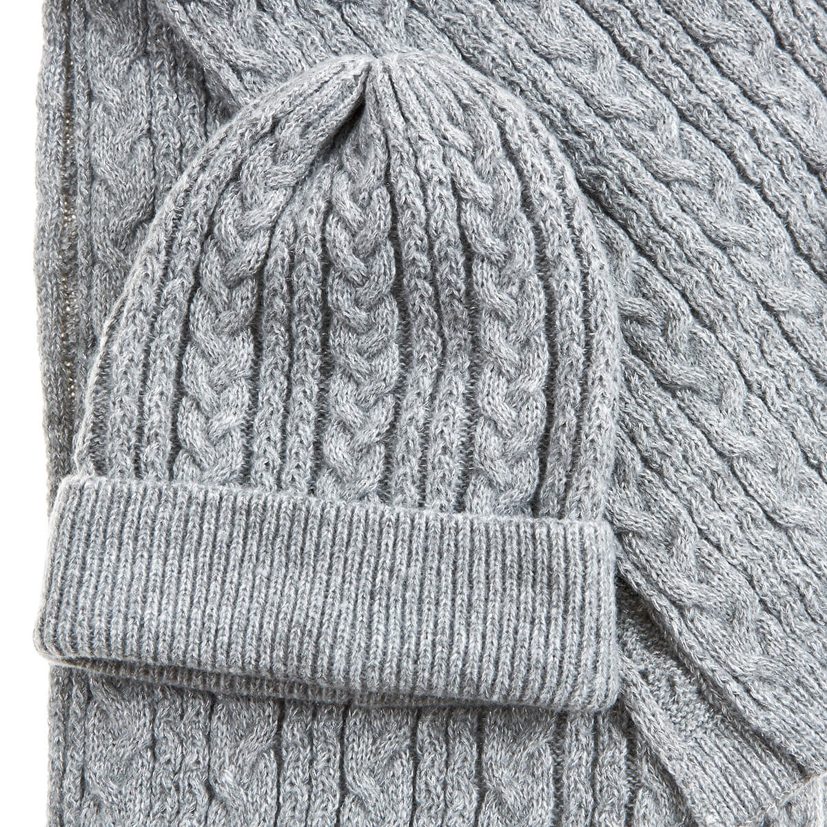 Verde Γυναικείος Σκούφος-Λαιμός 12-0363 Γκρι Verde Γυναικείος Σκούφος-Λαιμός 12-0363 Γκρι