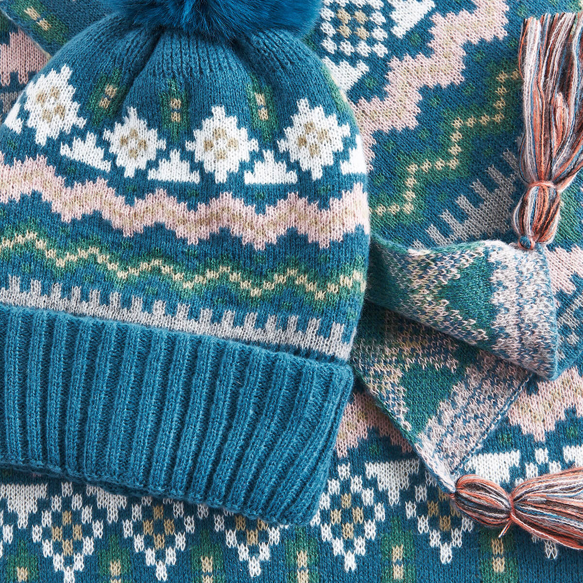 Verde Γυναικείος Σκούφος-Λαιμός 12-0364 Μπλε Verde Γυναικείος Σκούφος-Λαιμός 12-0364 Μπλε