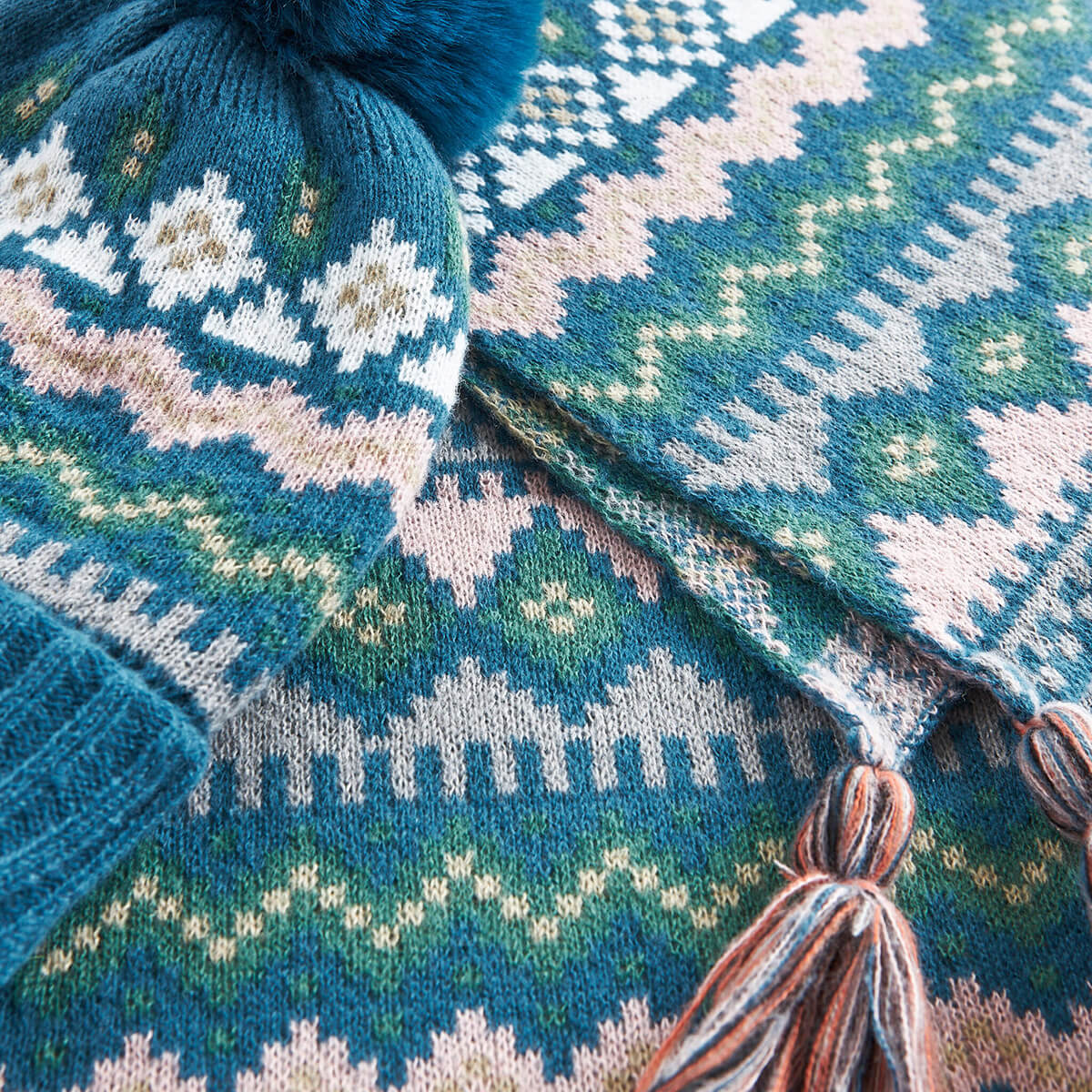 Verde Γυναικείος Σκούφος-Λαιμός 12-0364 Μπλε Verde Γυναικείος Σκούφος-Λαιμός 12-0364 Μπλε