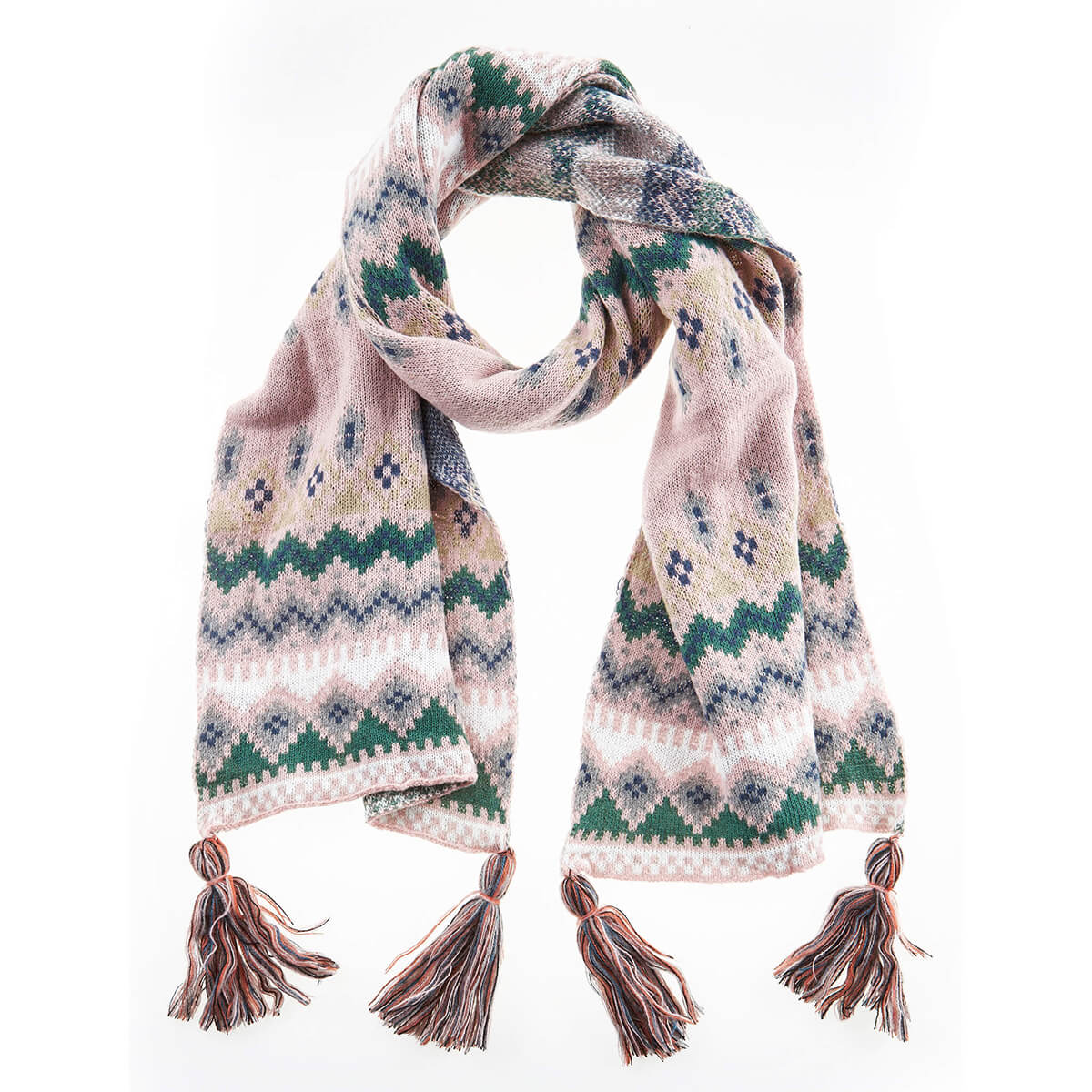 Verde Γυναικείος Σκούφος-Λαιμός 12-0364 Γκρι