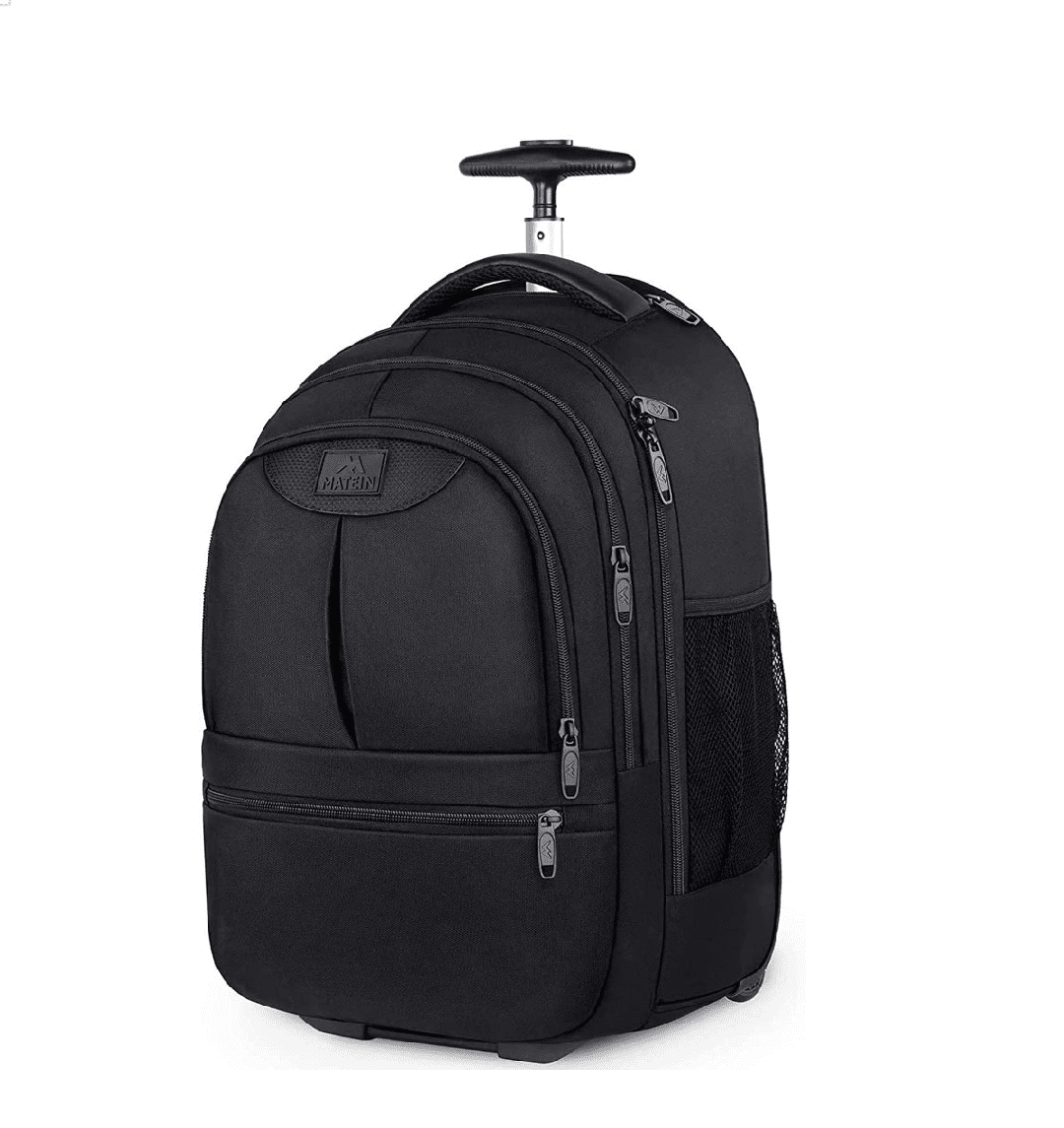 Σακίδιο πλάτης Τροχήλατο 45L Laptop 17,3” Matein 1240 μαύρο Σακίδιο πλάτης Τροχήλατο 45L Laptop 17,3” Matein 1240 μαύρο