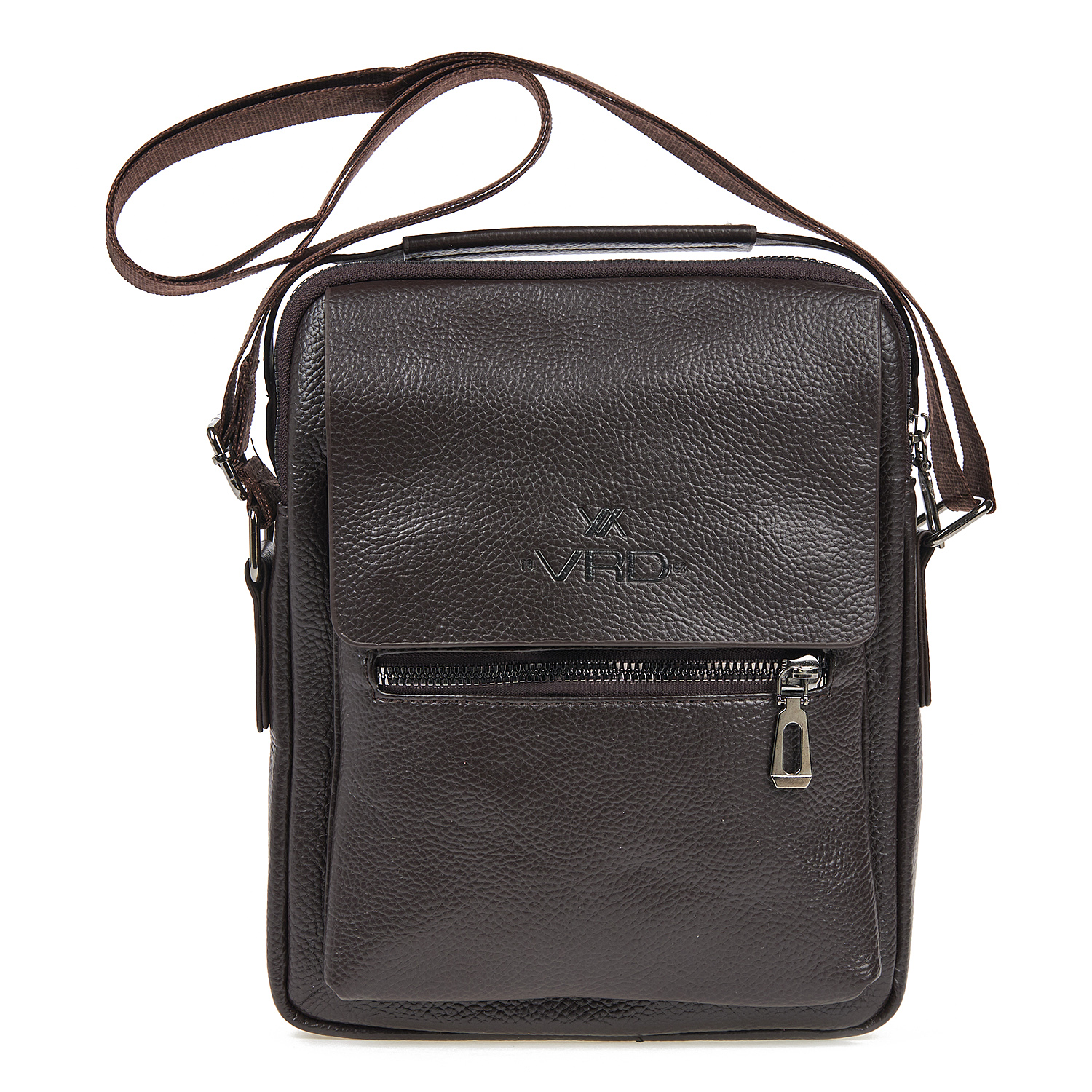 Verde Ανδρικό Τσαντάκι Χιαστί 13-0093 Καφέ